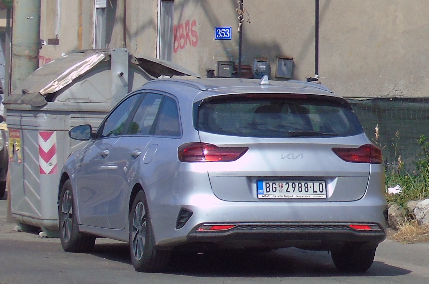 BG 2988-LO, Kia Ceed 3rd gen Sportswagon (CD), facelift, 2021­–2025