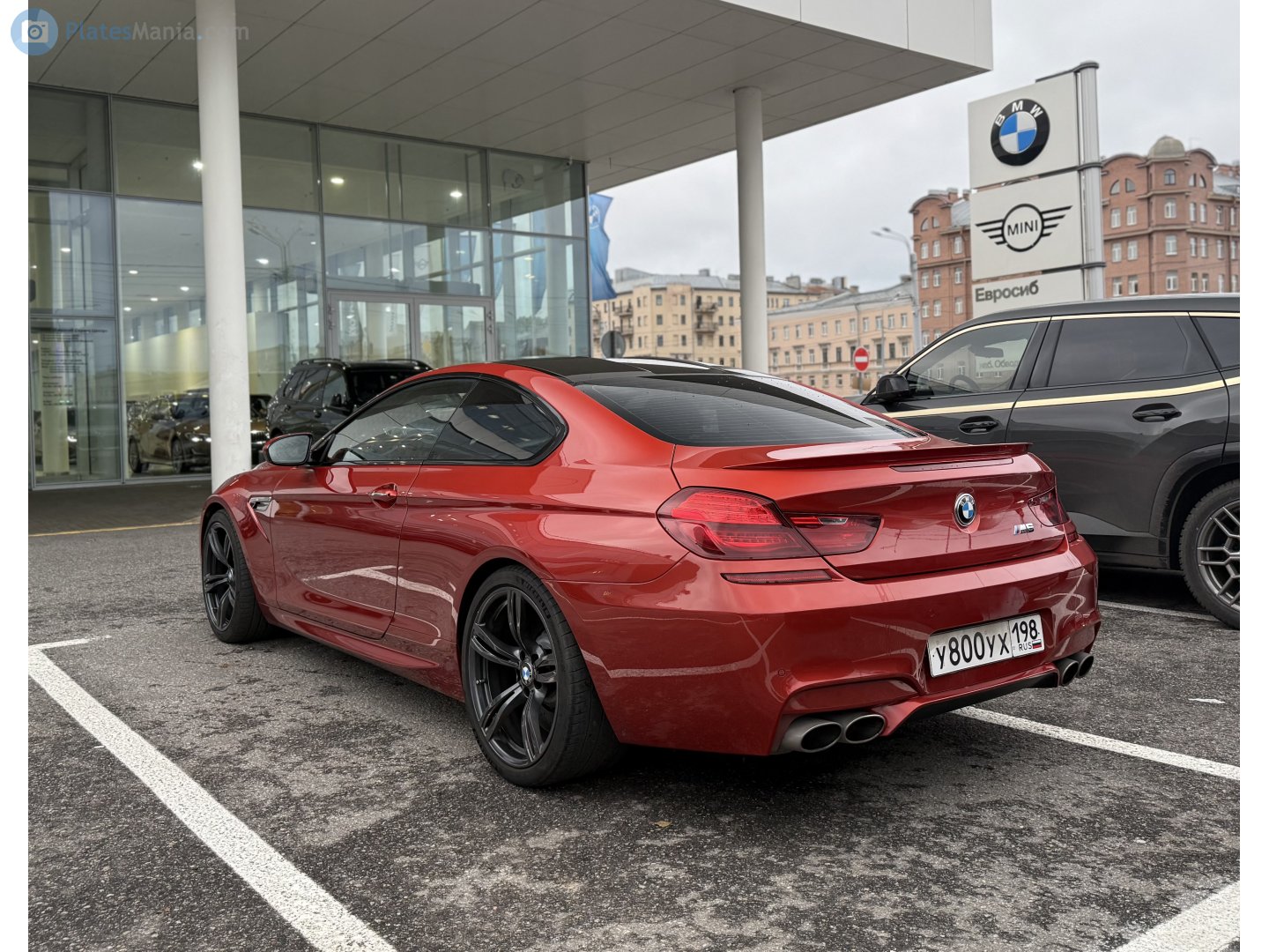 у 800 ух 198, BMW M6 3rd gen Coupé (F13), 2012–2018