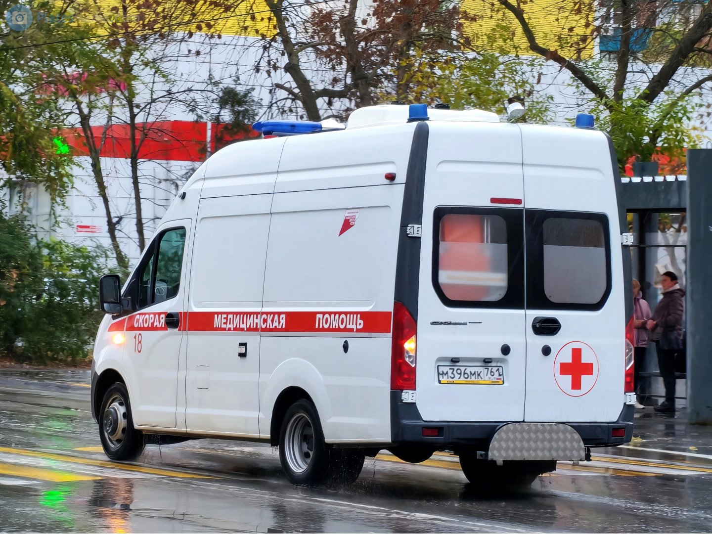 м 396 мк 761, GAZ ГАЗель Next Ambulance (A6A, A6B, A6C), 2015–