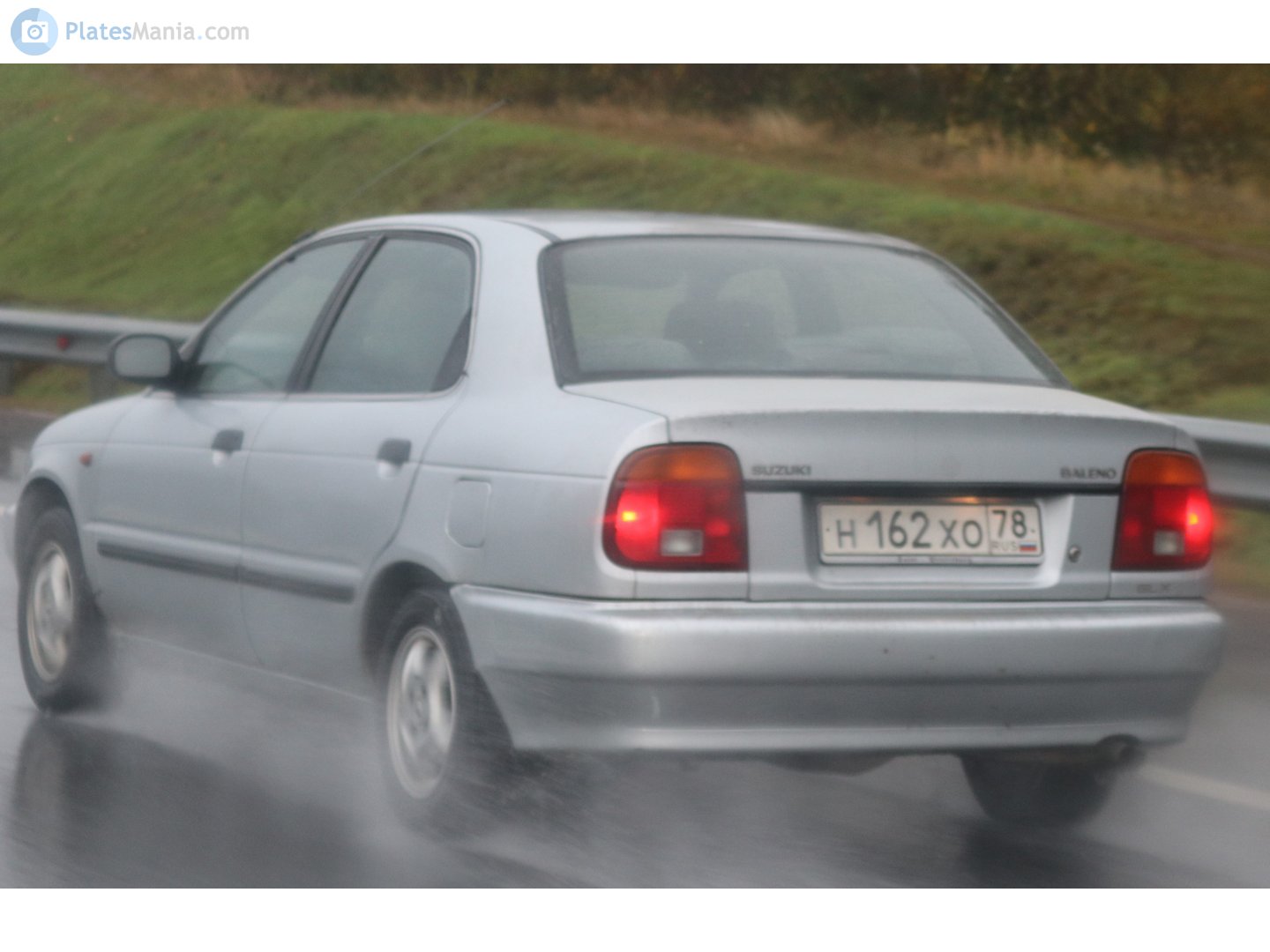 н 162 хо 78, Suzuki Baleno 1st gen Sedan (EG), 1995–2002