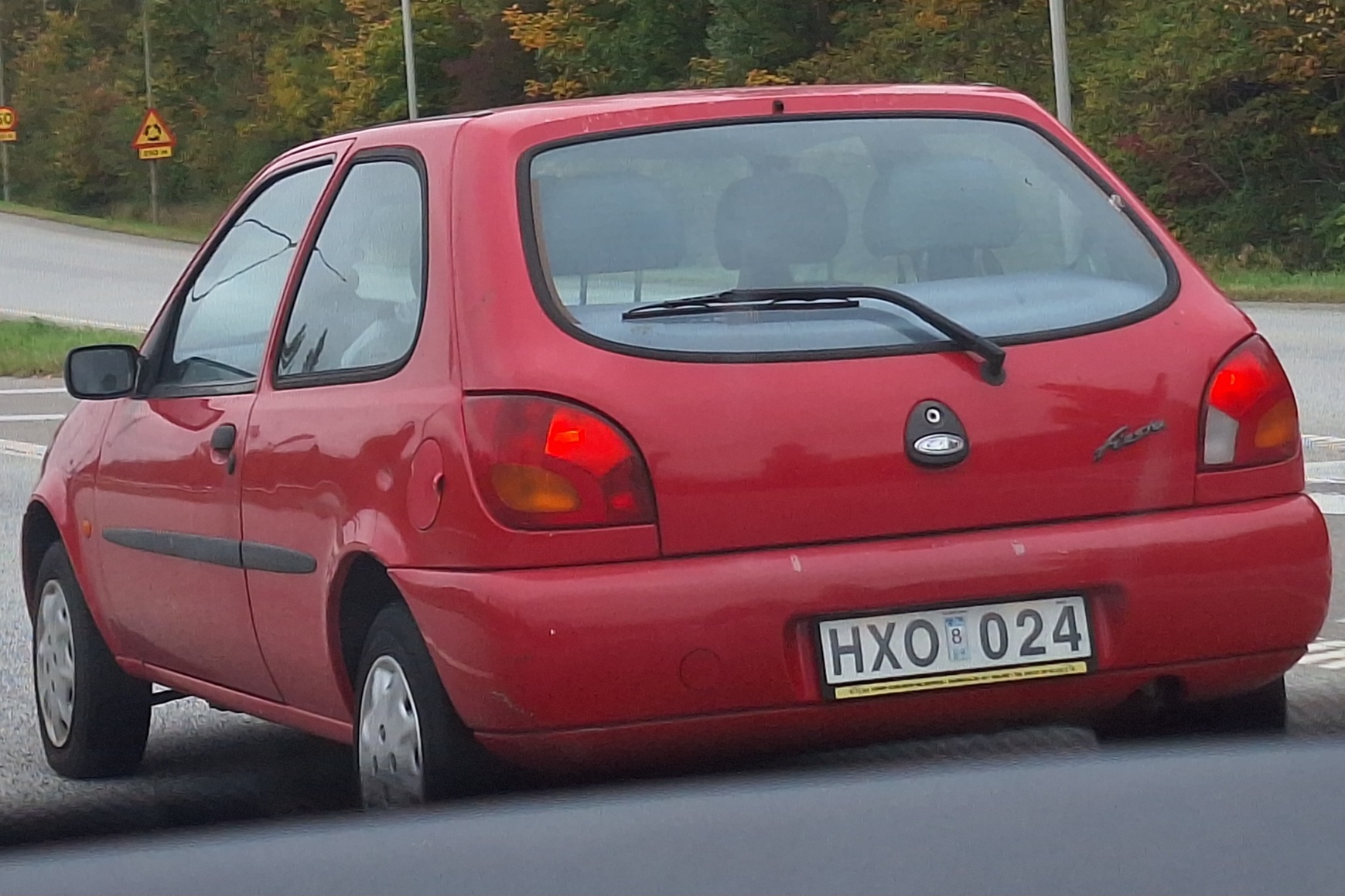 HXO 024, Ford Fiesta 4th gen 3-door Hatch (JAS; BE91), 1995–1999