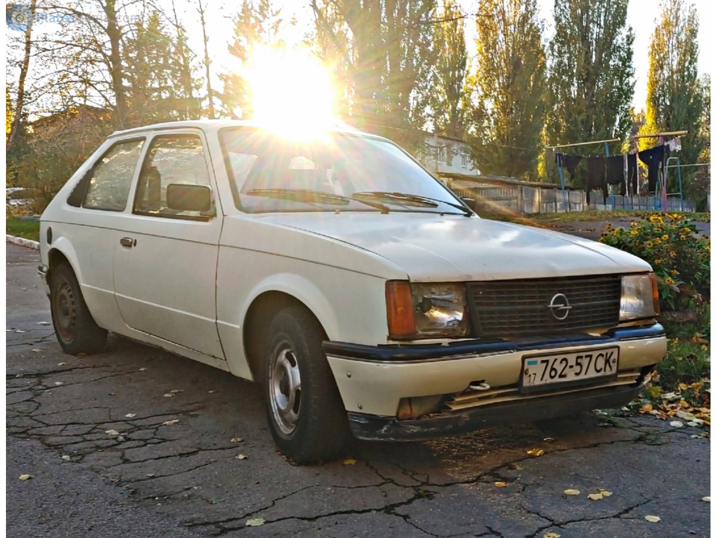 17 762-57 CK, Opel Kadett 4th gen 2-door Sedan/3-door Hatch (D), 1979–1984