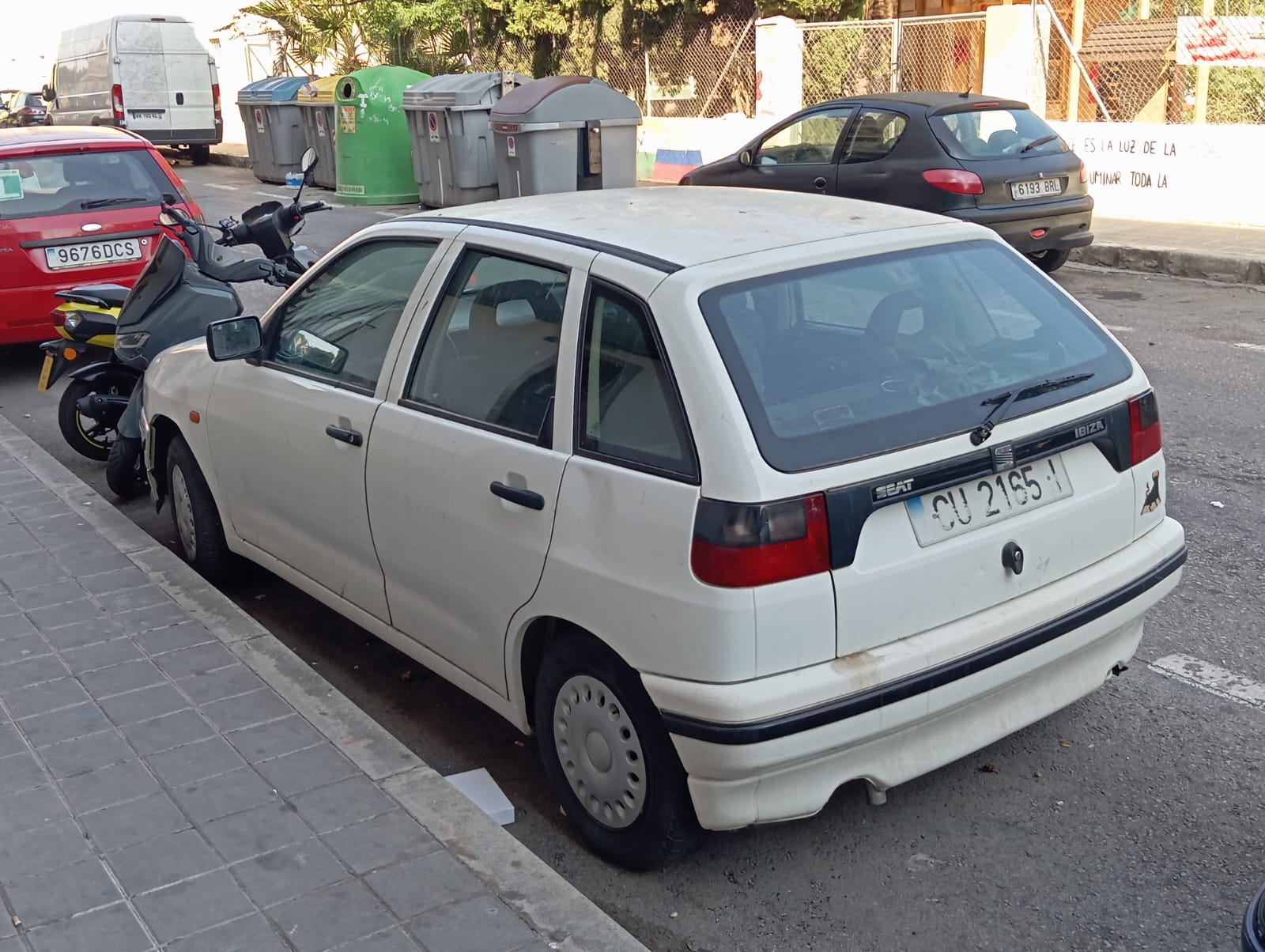 CU 2165 I, SEAT Ibiza 2nd gen 5-door Hatch (6K), 1993–1999