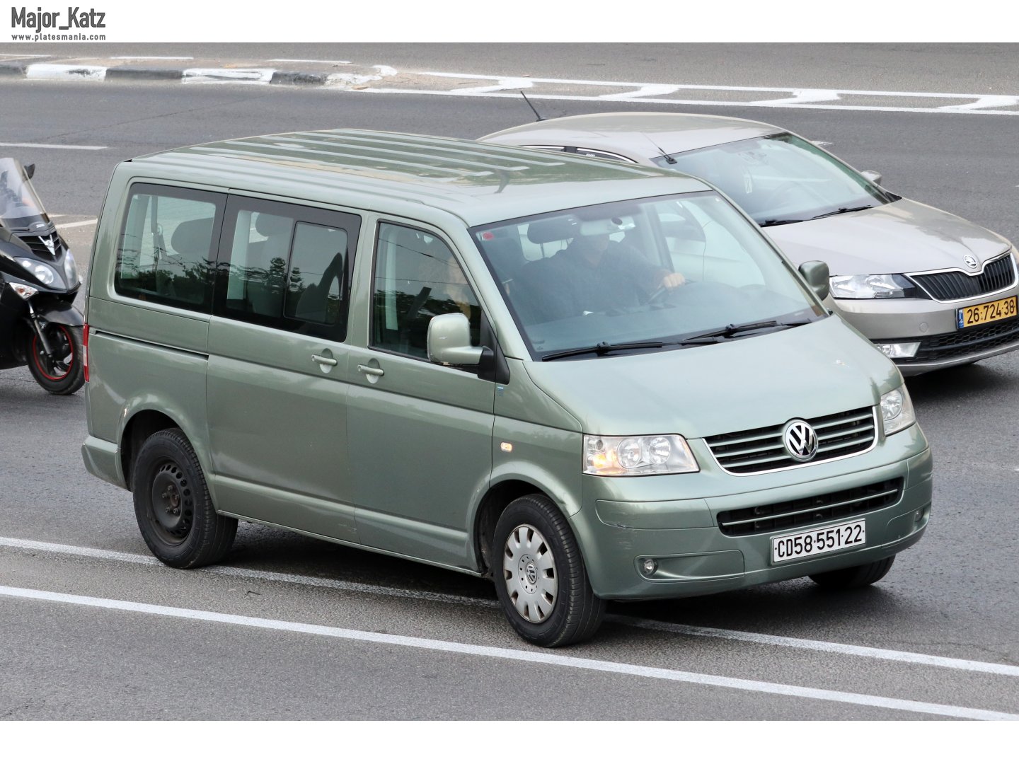 58-551-22, Volkswagen Caravelle T5, 2003–2009