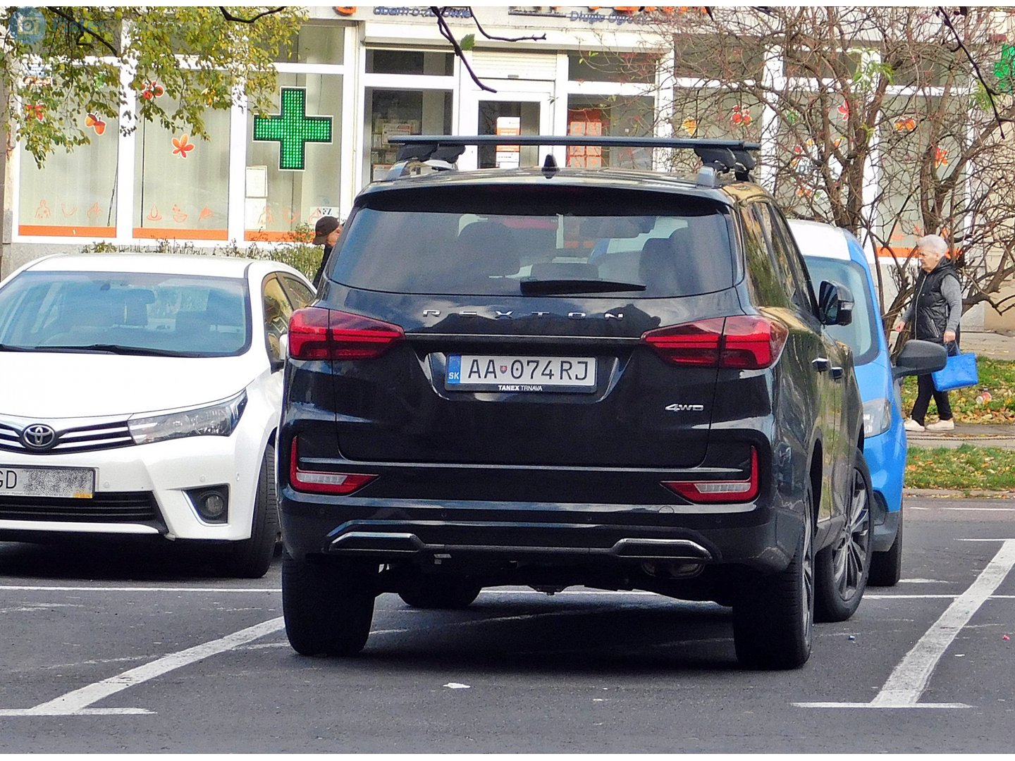 AA 074RJ, SsangYong (KGM) Rexton 2nd gen (Y450), facelift, 2021–