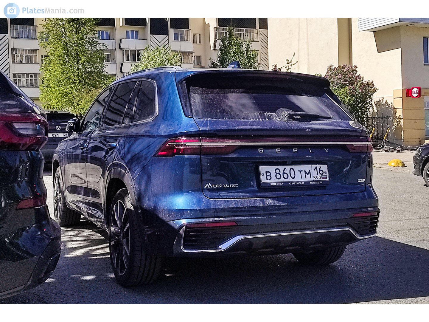 в 860 тм 16, Geely Monjaro 1st gen (KX11), 2021­–