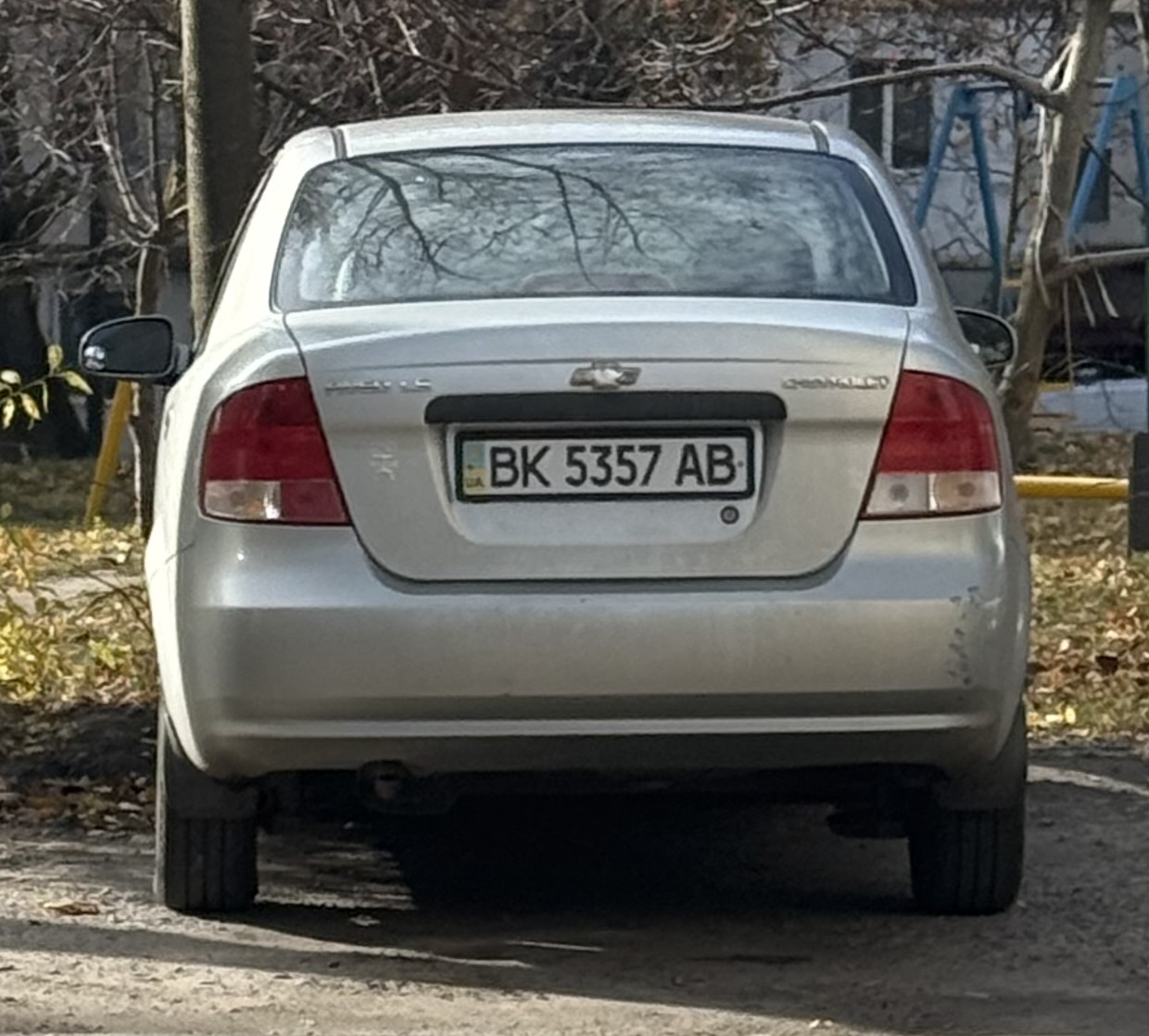 BK 5357 AB, Chevrolet Aveo 1st gen Sedan (T200), 2003–2006