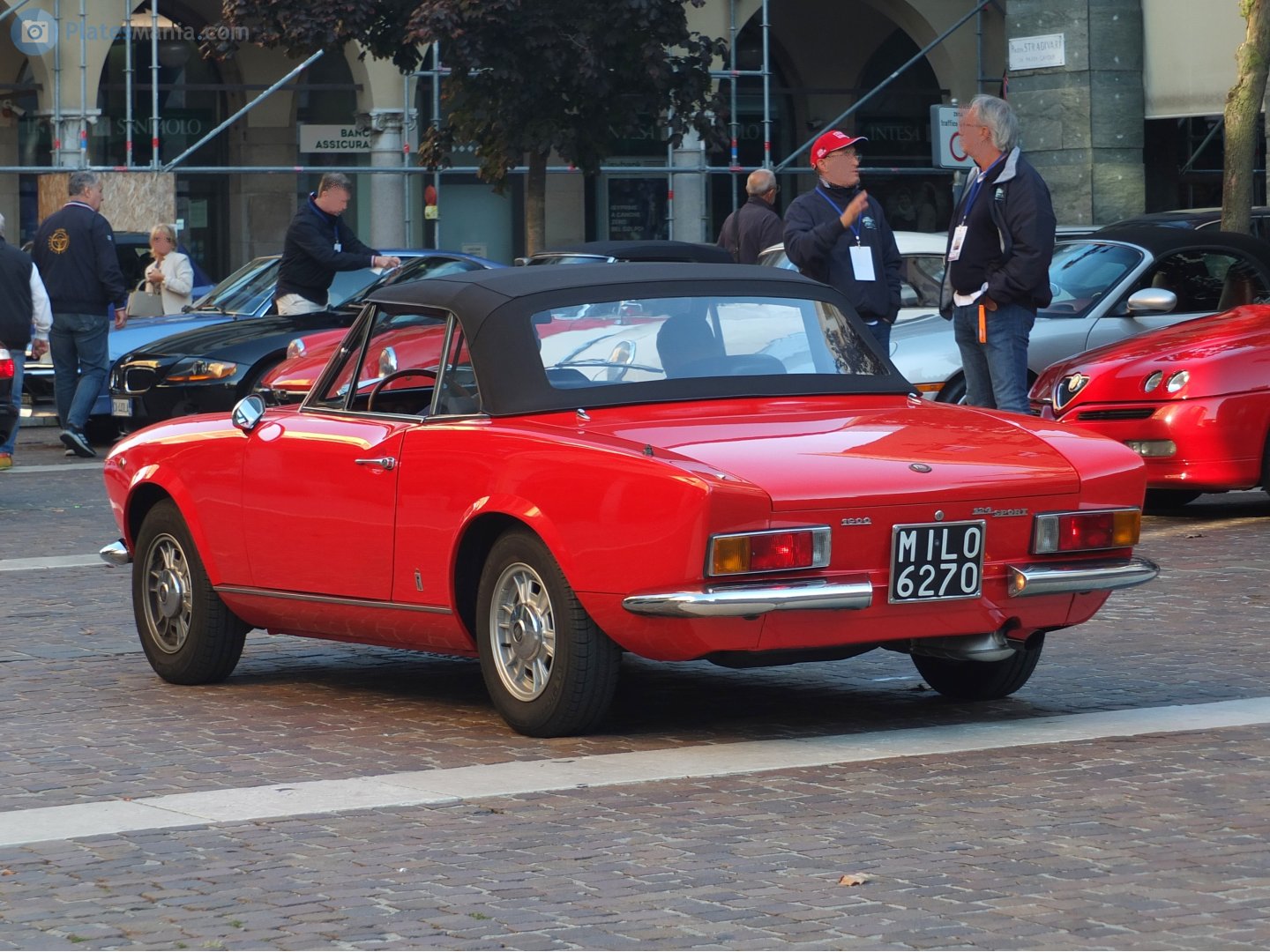 MI L06270, FIAT 124 1st gen Sport Spider, 1966–1978