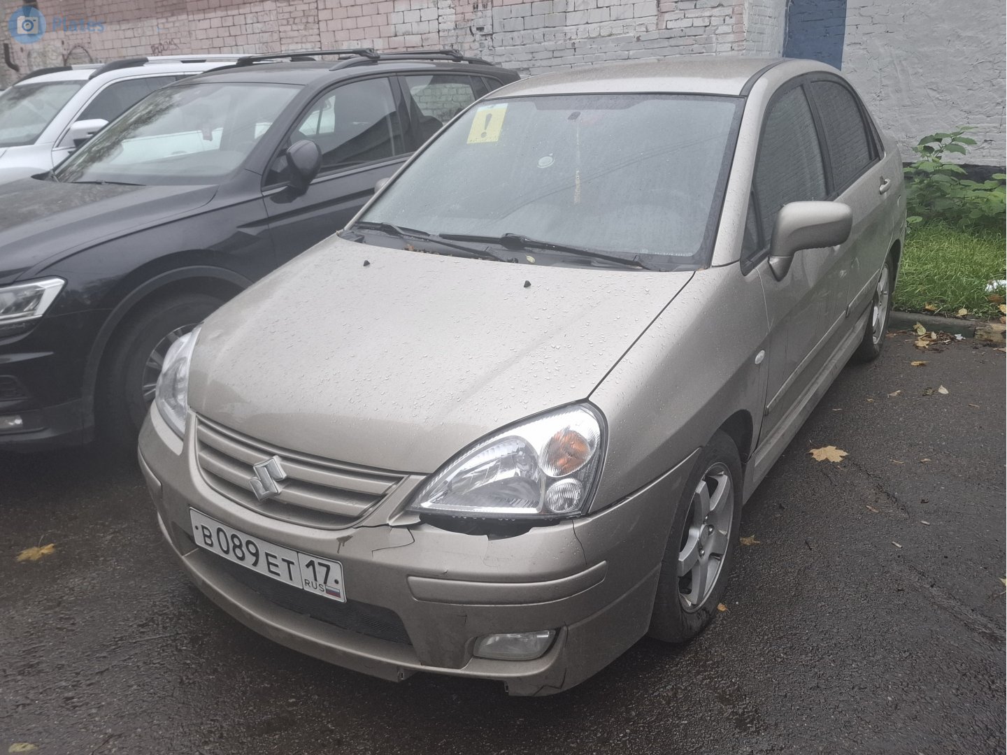 в 089 ет 17, Suzuki Liana 1st gen Sedan (RH), 2001–2007 (–2014 for PK-market)