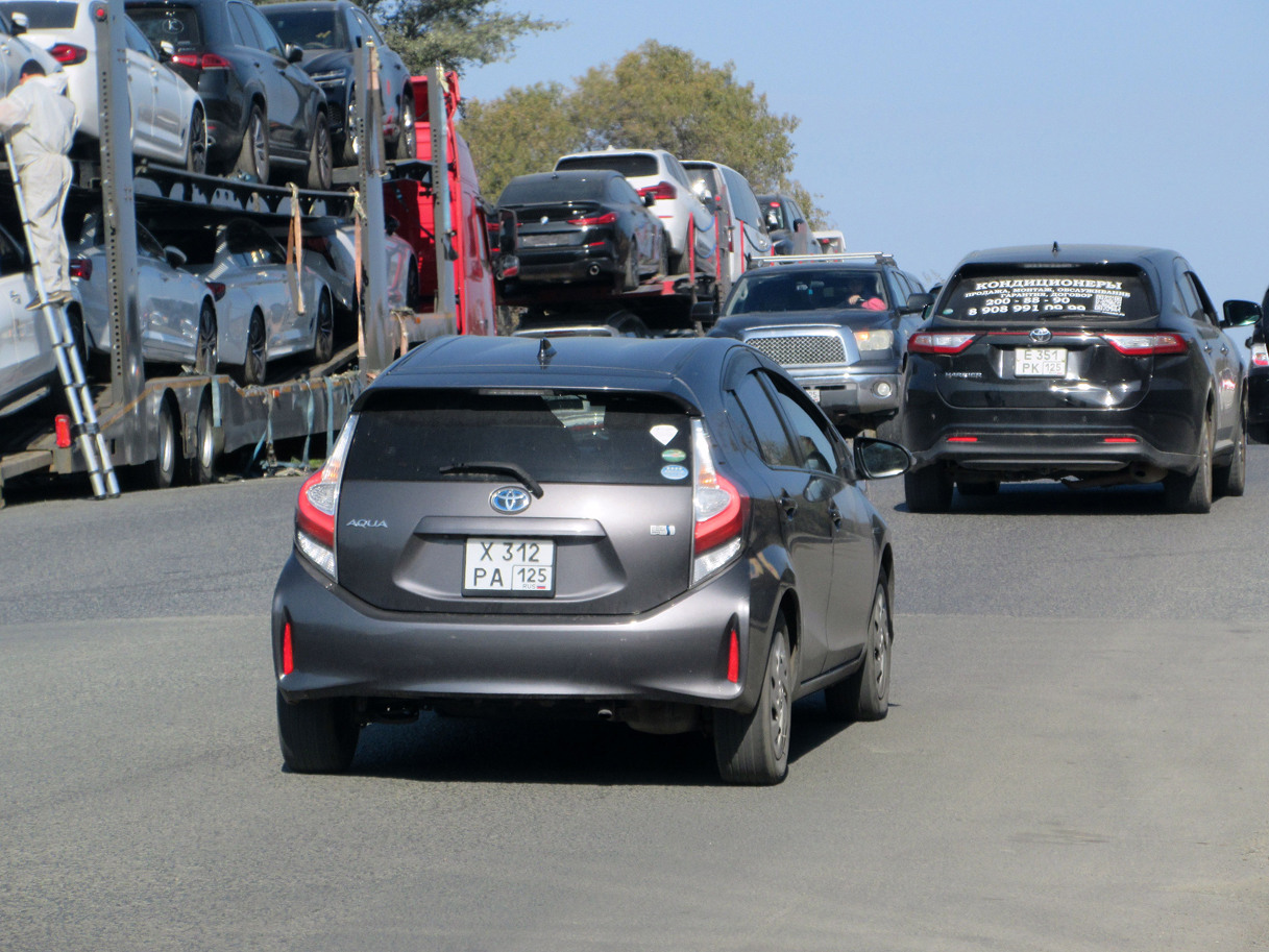 х 312 ра 125, Toyota Aqua 1st gen (NHP10), 2nd facelift, 2017–2021