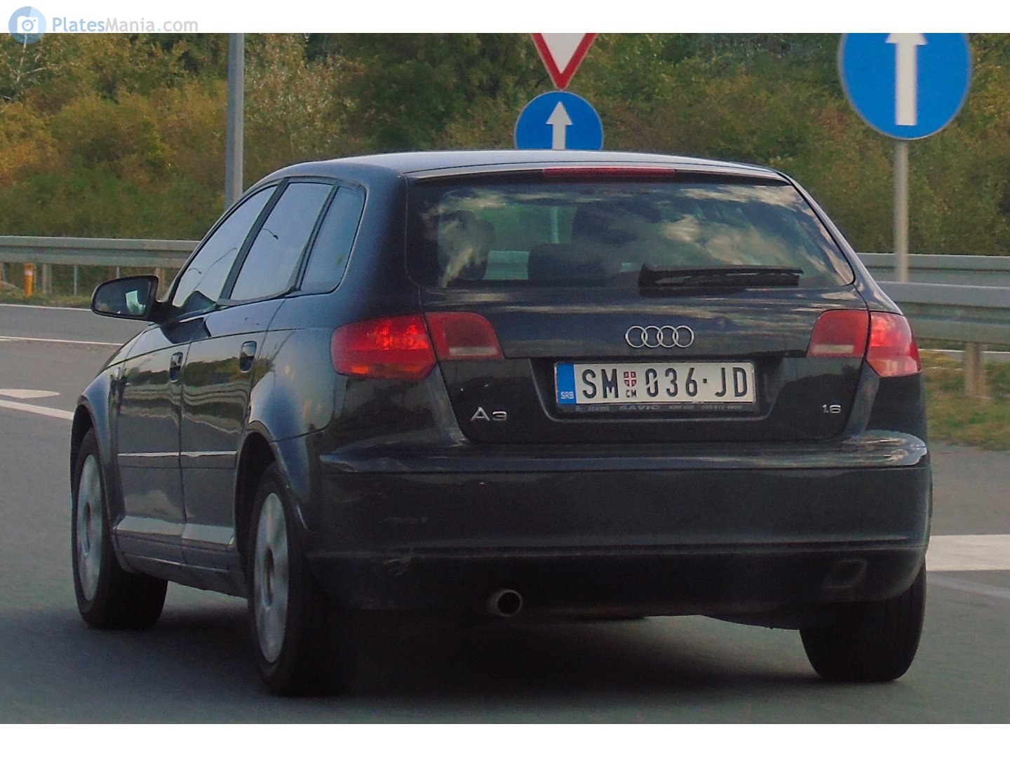SM 036-JD, Audi A3 2nd gen Sportback (8PA), 2004–2012
