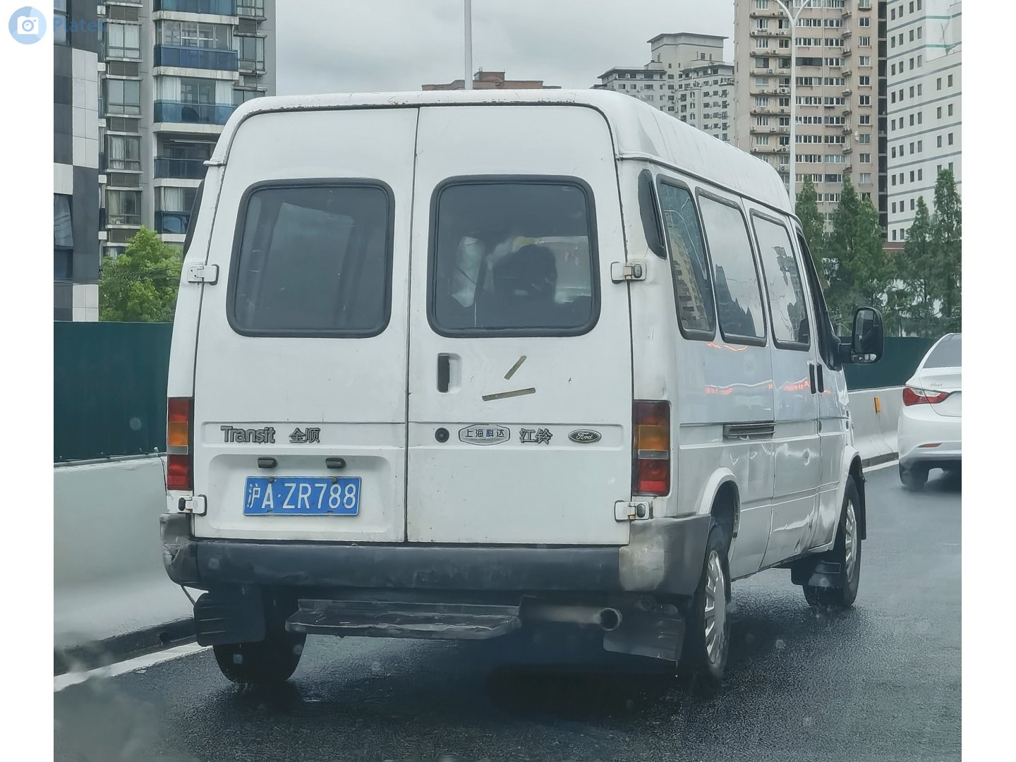 沪A·ZR788, Ford Transit 2nd gen Van (CN-market), facelift, 2006–2017