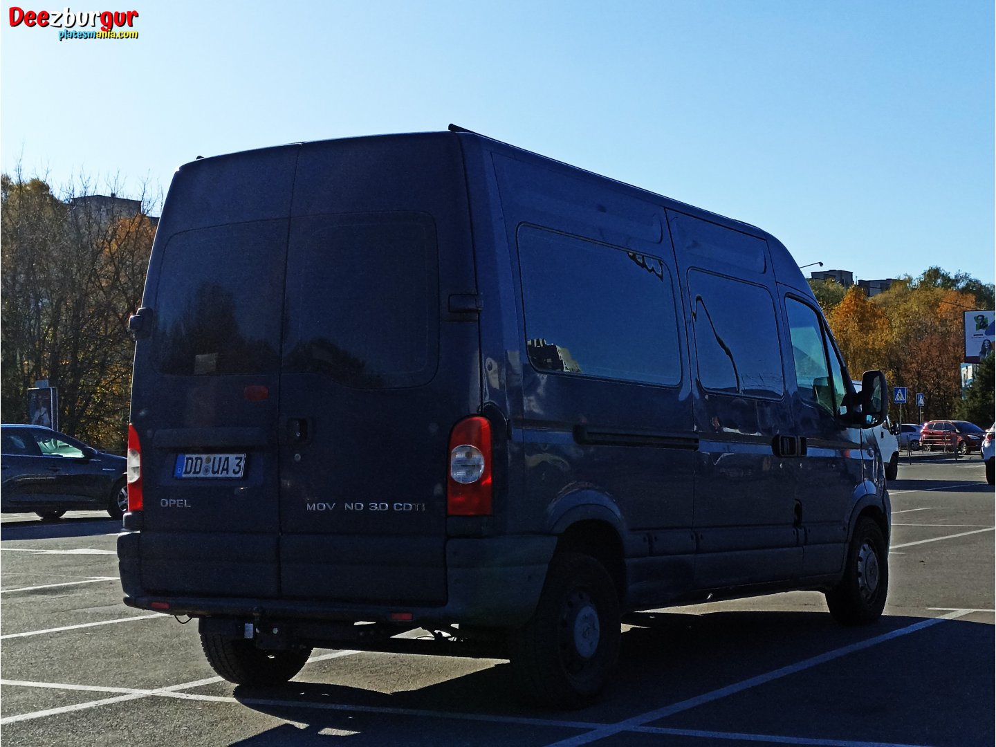 DD UA 3, Opel Movano 1st gen Van (A; X70), 1998–2003