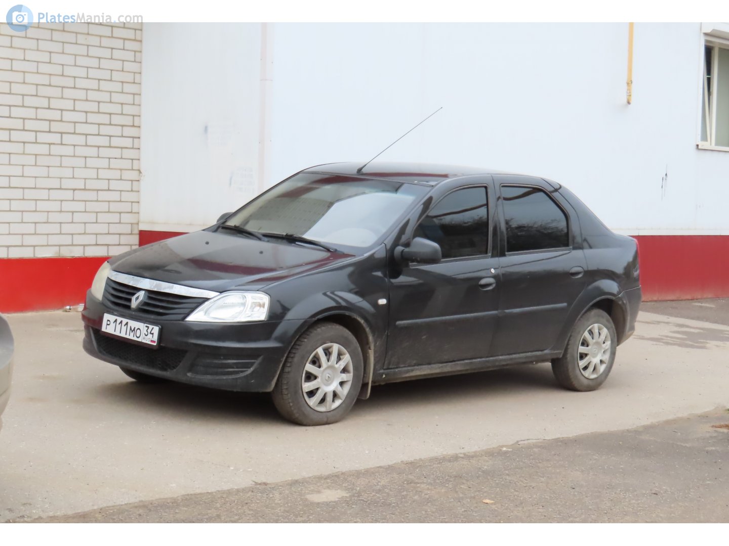 р 111 мо 34, Renault Logan 1st gen Sedan (LS0*/LS1*), facelift, 2009–2016