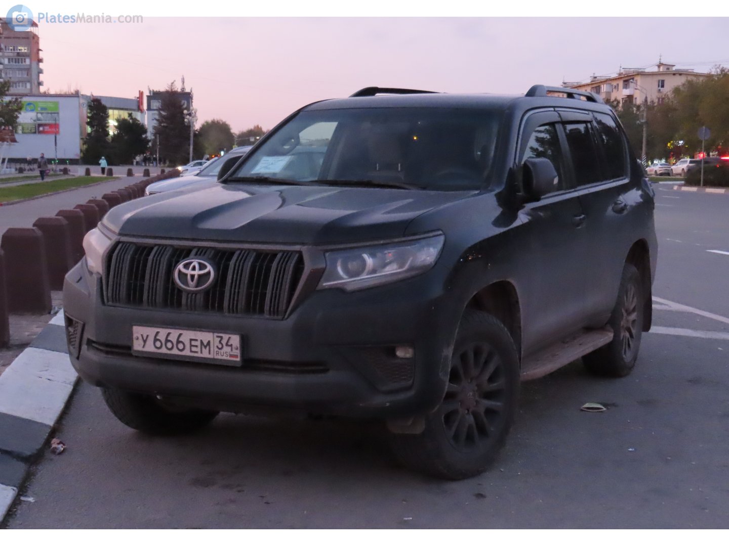 у 666 ем 34, Toyota Land Cruiser Prado 4th gen 5-door SUV (J150), 2nd facelift, 2017–2023