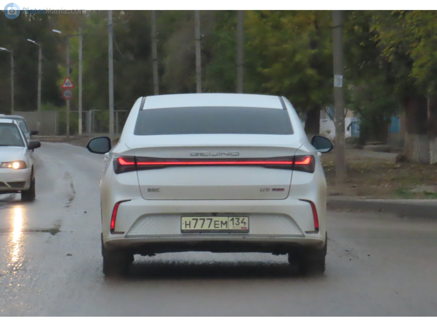 н 777 ем 134, BAIC Beijing EU5 1st gen Plus, facelift, 2021–