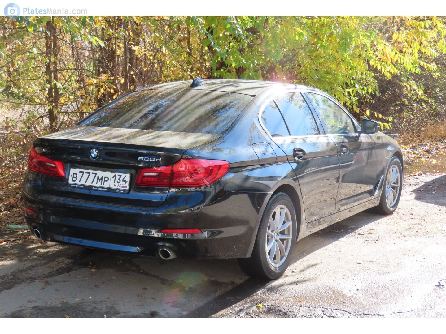 в 777 мр 134, BMW 5 Series 7th gen Sedan (G30/G38), 2017–2020