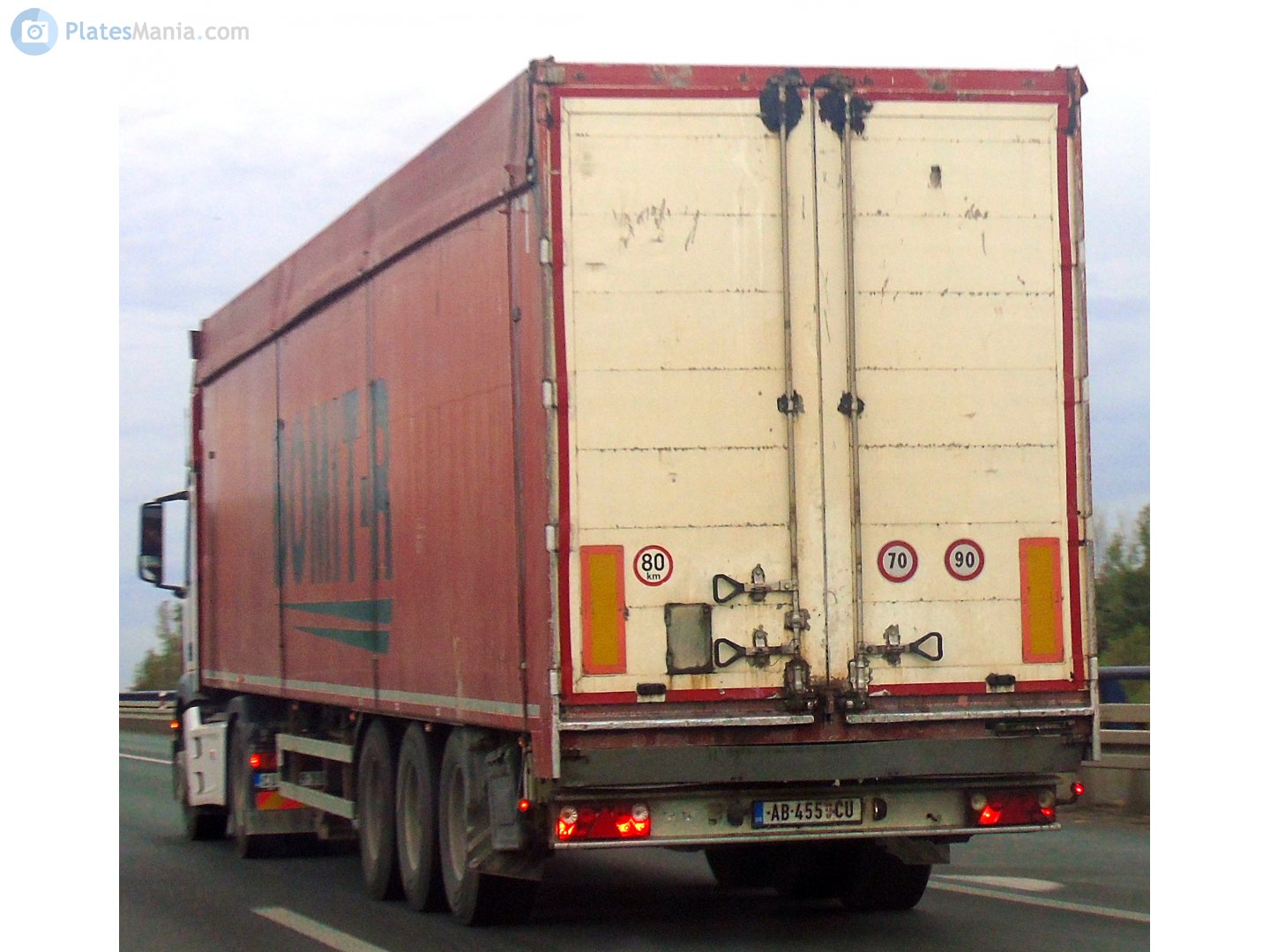 AB-455 ĆU, Trailers 