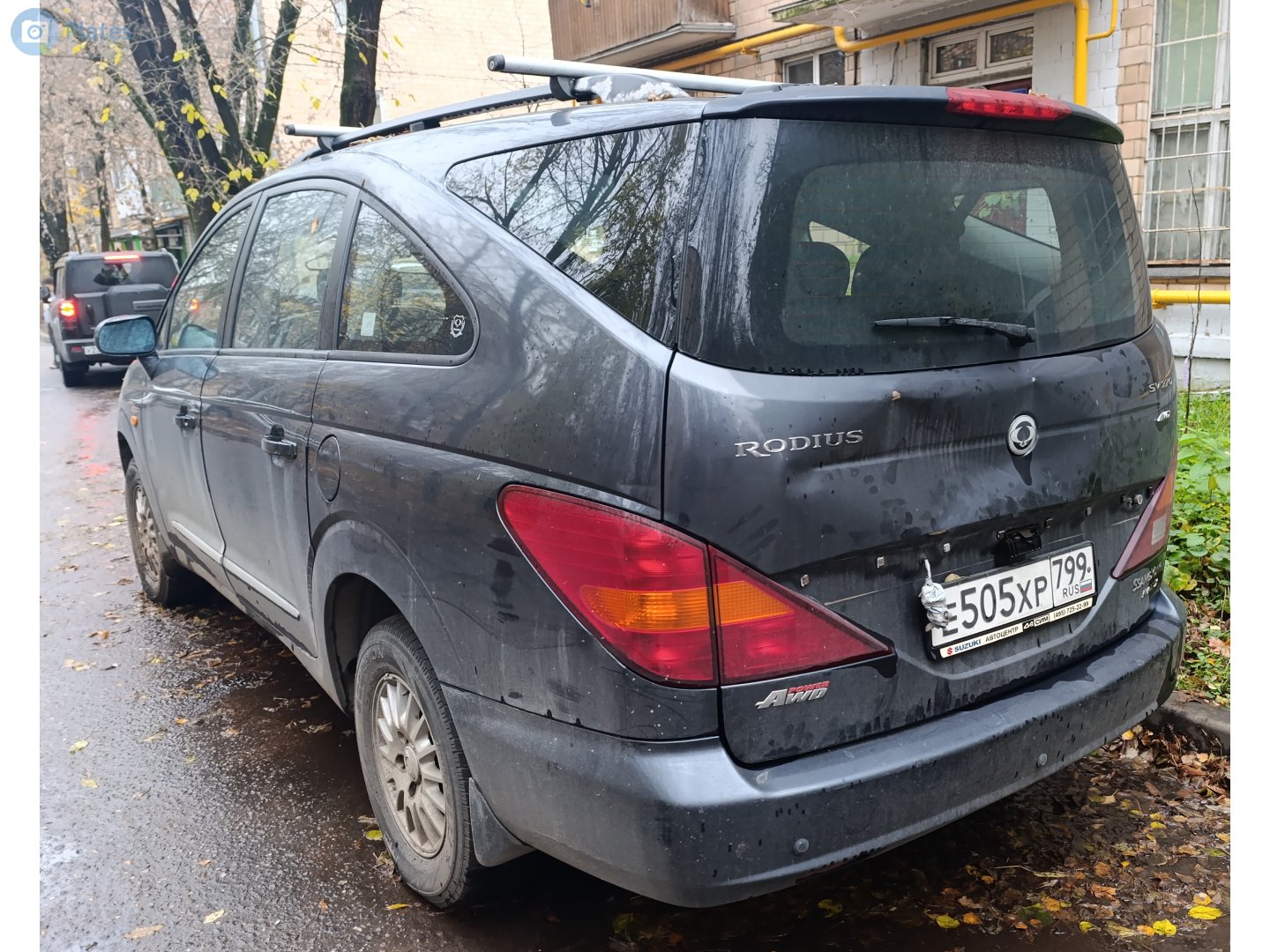е 505 хр 799, SsangYong (KGM) Rodius / Stavic / Turismo 1st gen (A100), facelift, 2007–2013