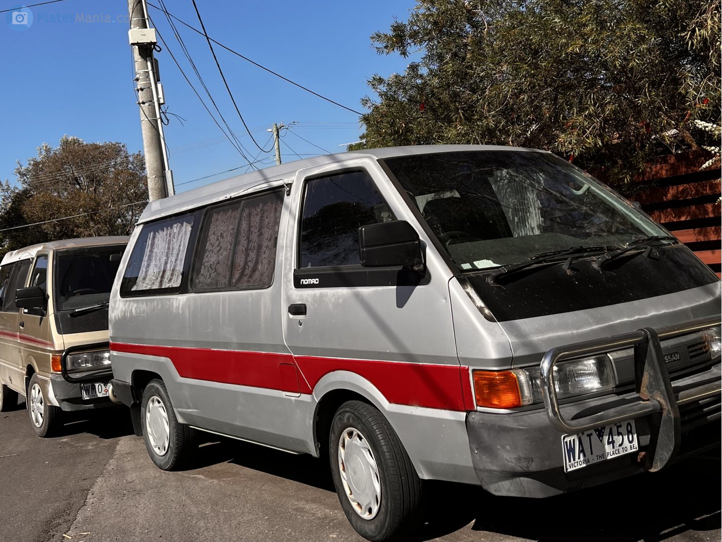 WAT-458, Nissan Vanette 2nd gen Van wide-body (GC22), 1986–1995