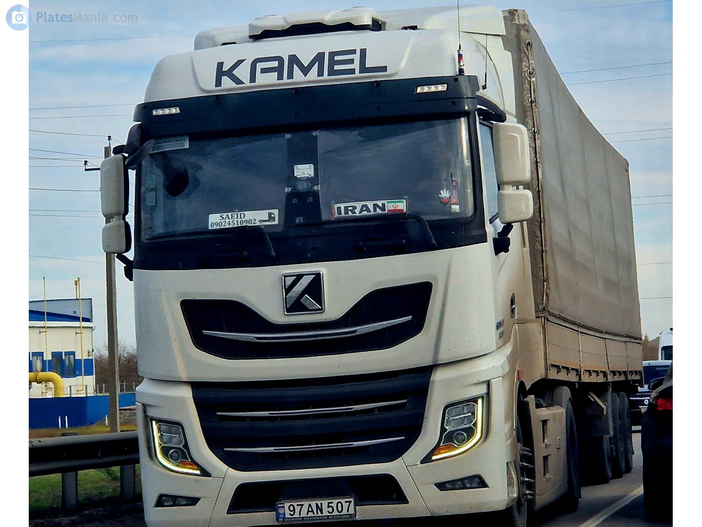 97AN507, License plates for driving abroad (2015) 