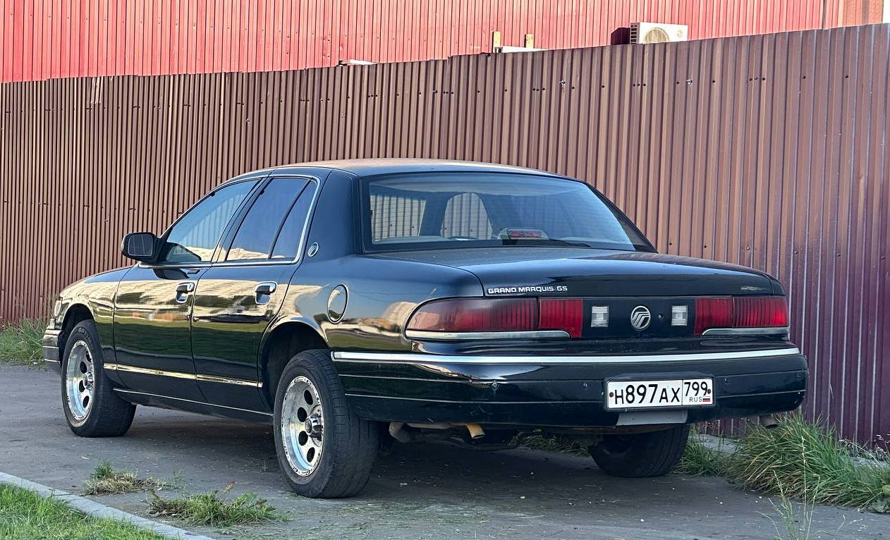 н 897 ах 799, Mercury Grand Marquis 2nd gen (M74/M75; EN53), 1991–1994