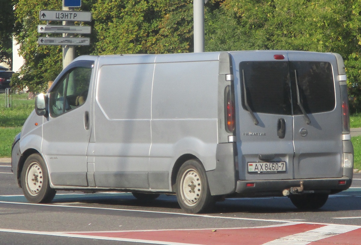 AX 8460-7, Nissan Primastar 1st gen (X83), 2001–2014