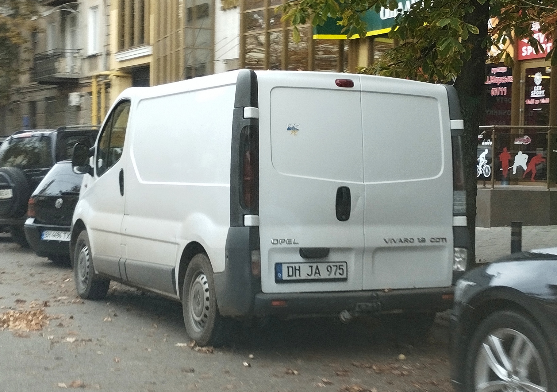 DH JA 975, Opel Vivaro 1st gen Van (A; X83), 2001–2014