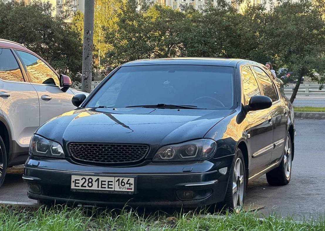 е 281 ее 164, Nissan Maxima 4th gen (QX) (A33; Global-market), 1999–2007 (–2012 for IR-market)