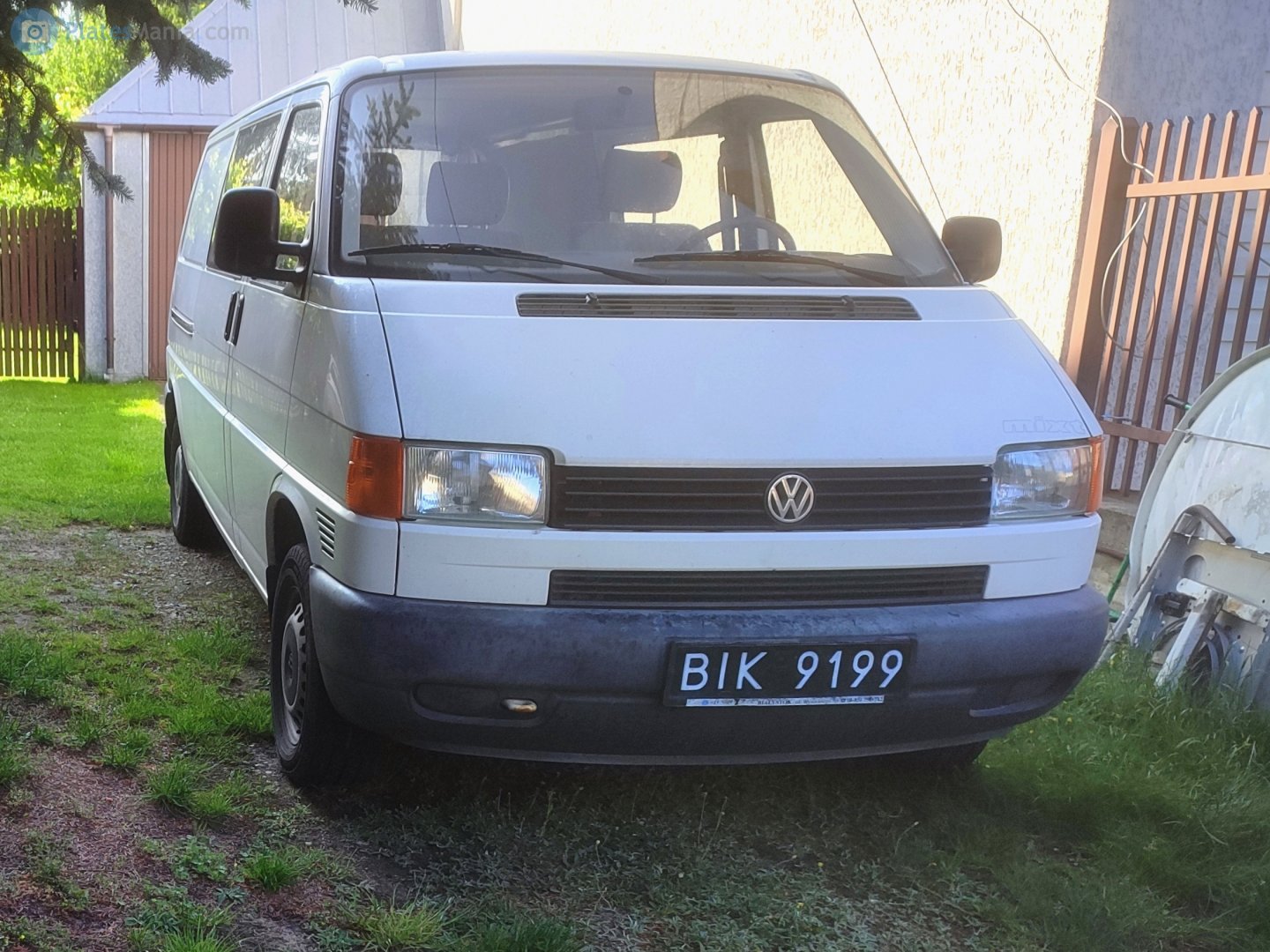 BIK 9199, Volkswagen Transporter 4th gen Van (T4) (70/7D), 1990–2003