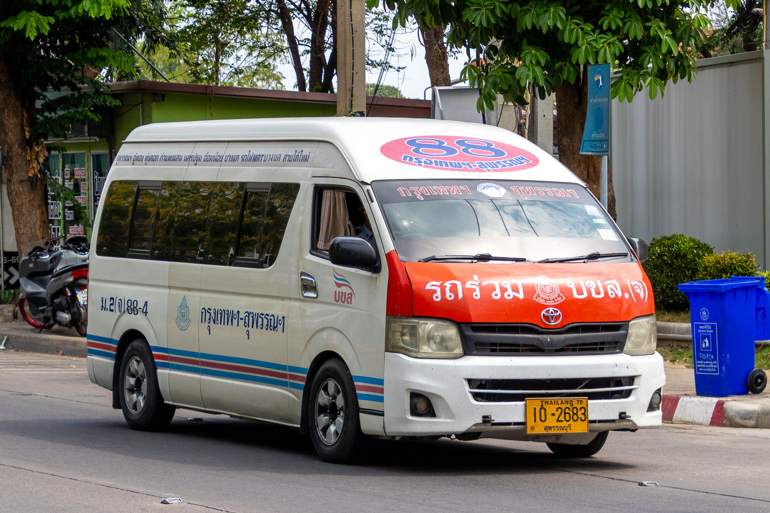 10-2683, Toyota Commuter 1st gen (H200; TH-market), 2004–2019