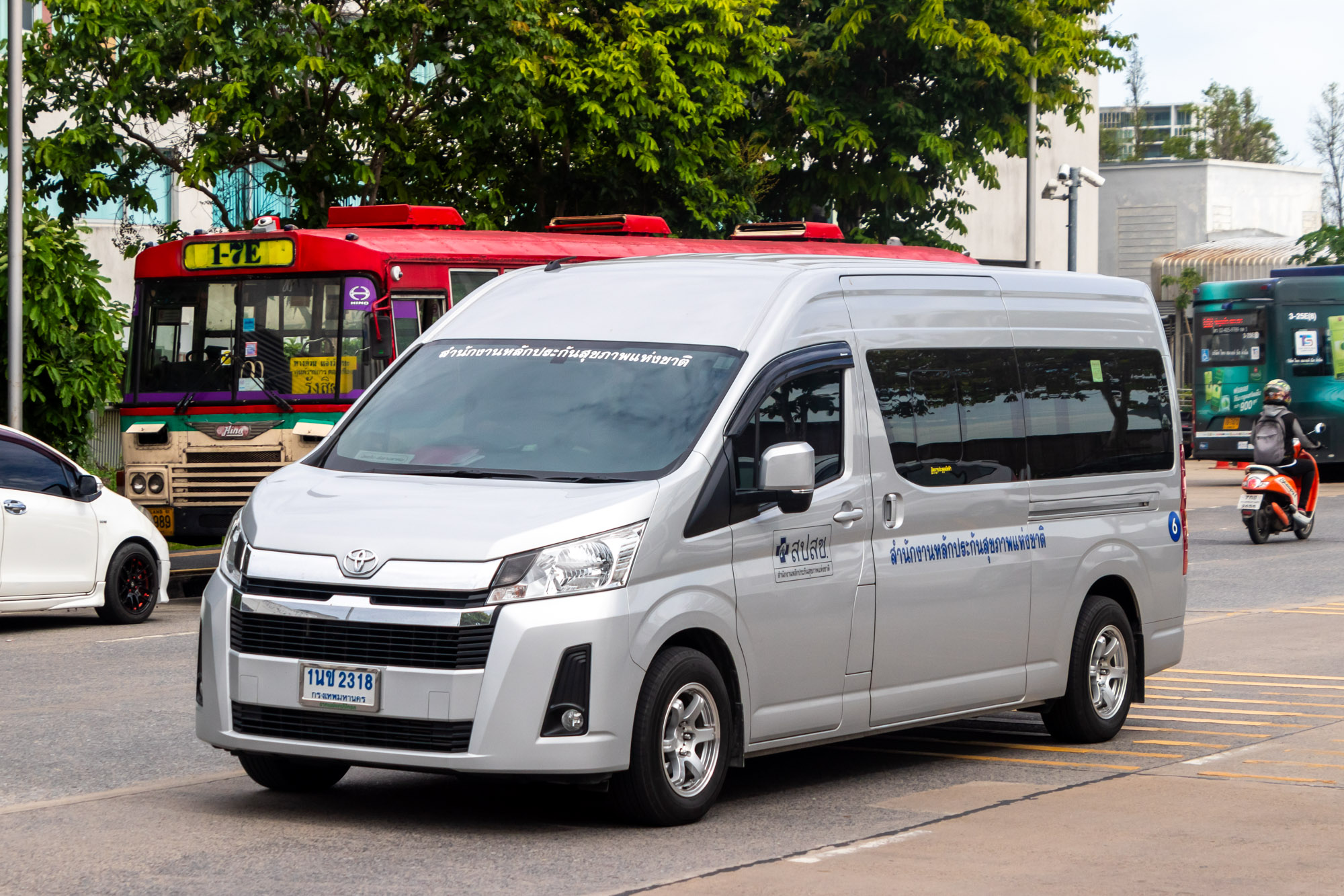 1นช 2318, Toyota Commuter 2nd gen (H300; TH-market), 2019–