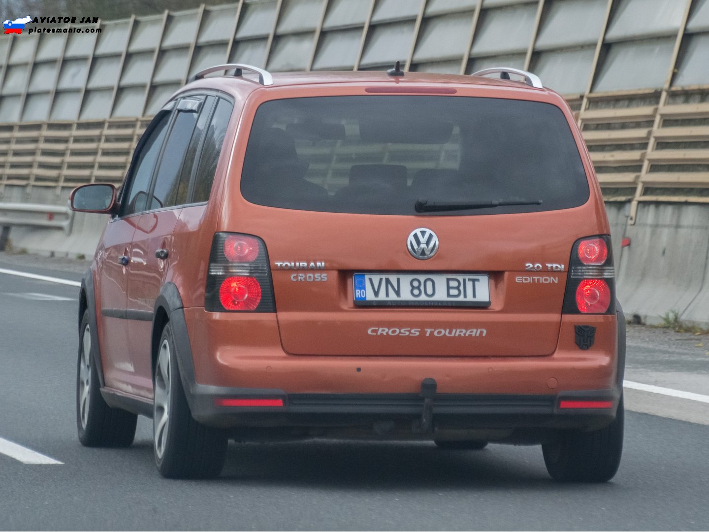 VN 80 BIT, Volkswagen Touran 1st gen CrossTouran (1T2), 1st facelift, 2006–2010