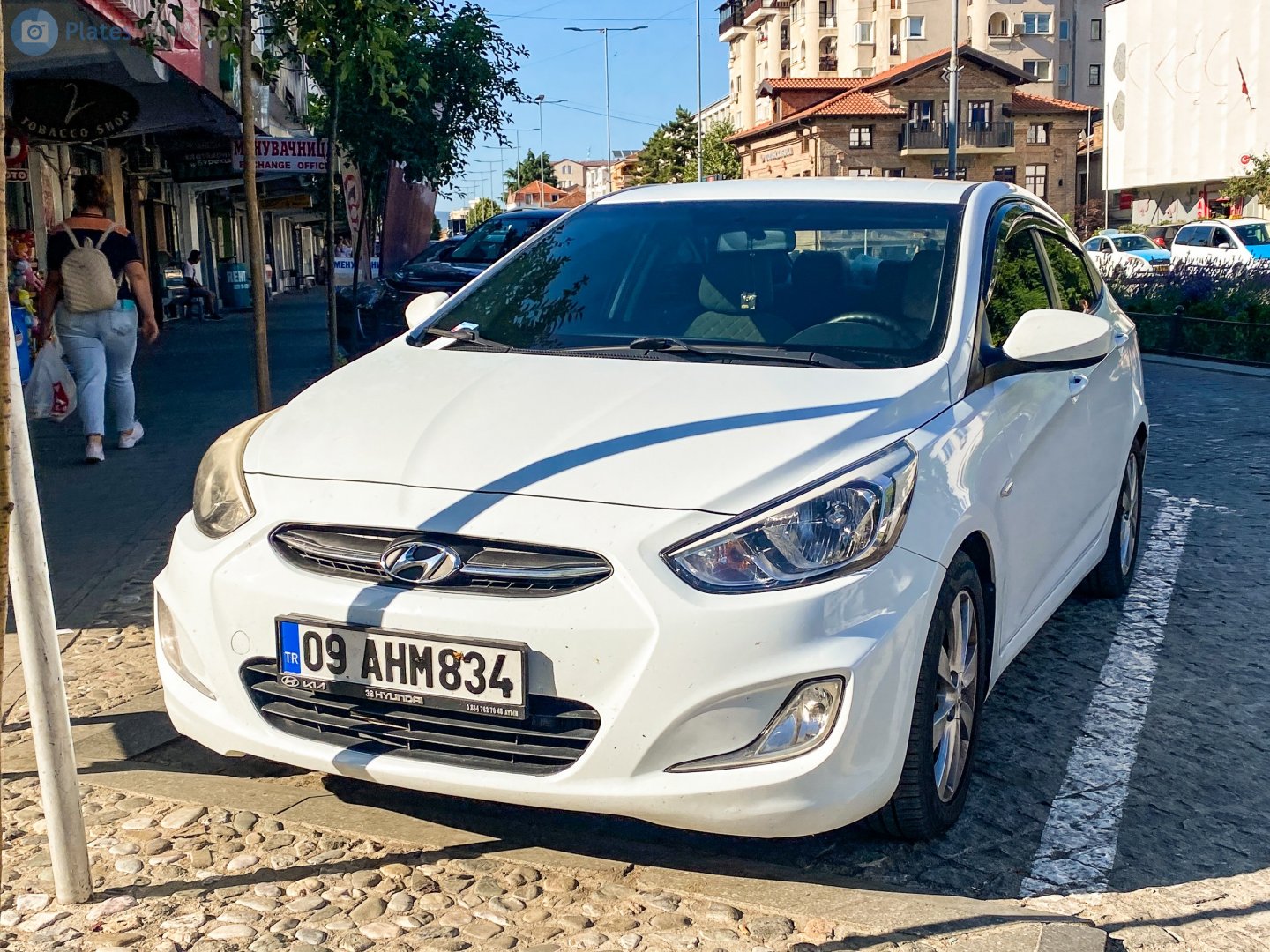 09 AHM 834, Hyundai Accent 4th gen Sedan (RB), 2010–2019