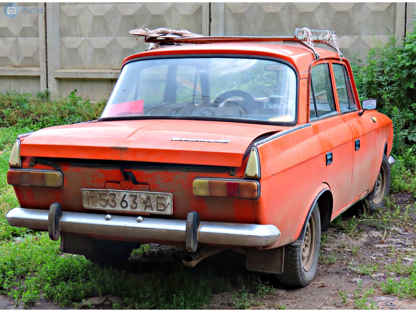 г 5363 АБ, Izh Москвич-408/412 (Moskvich-408/412) 412ИЭ-028, 1982–1999