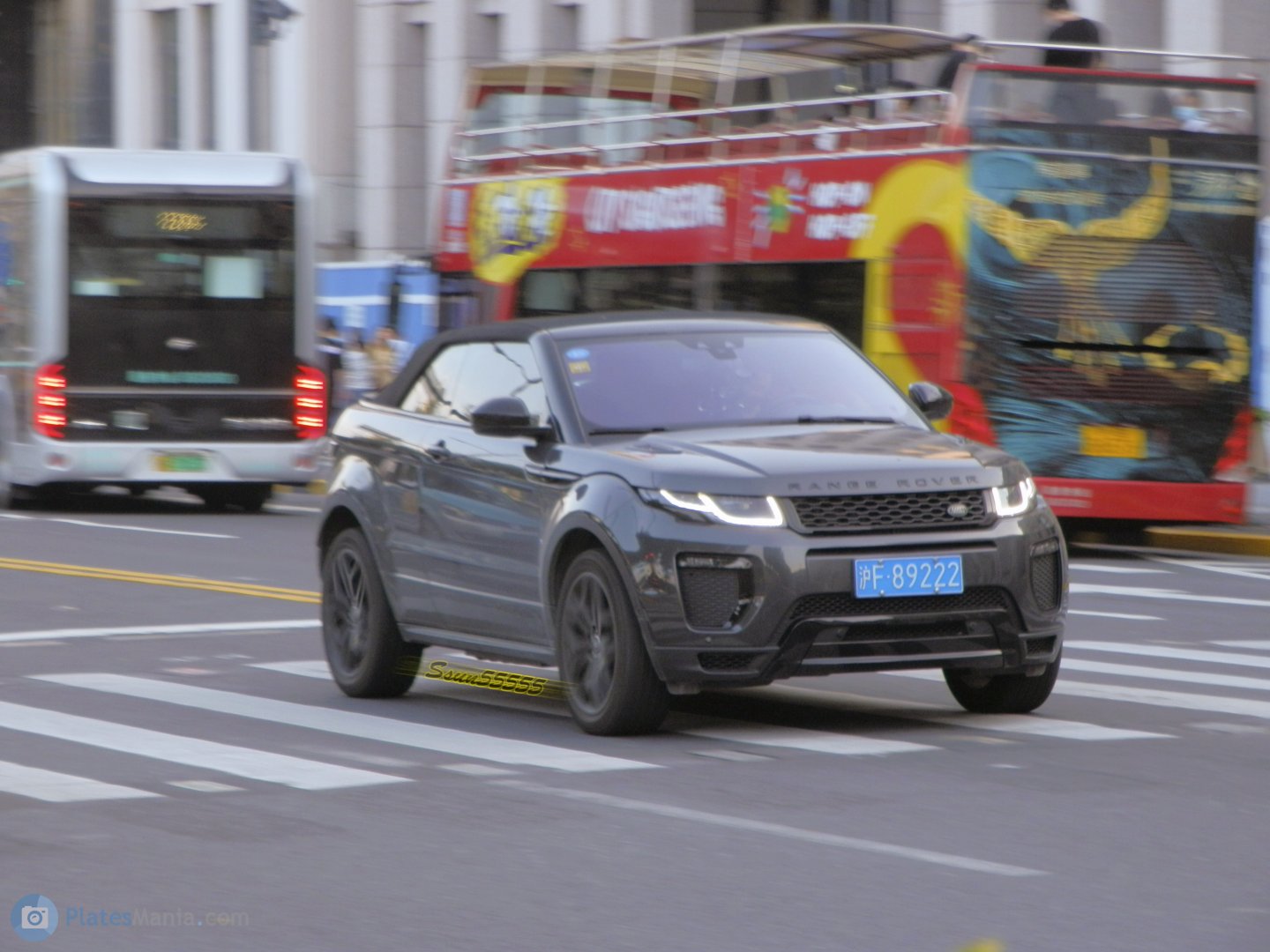 沪F·89222, Land Rover Range Rover Evoque 1st gen Convertible SUV (L538), 2016–2019
