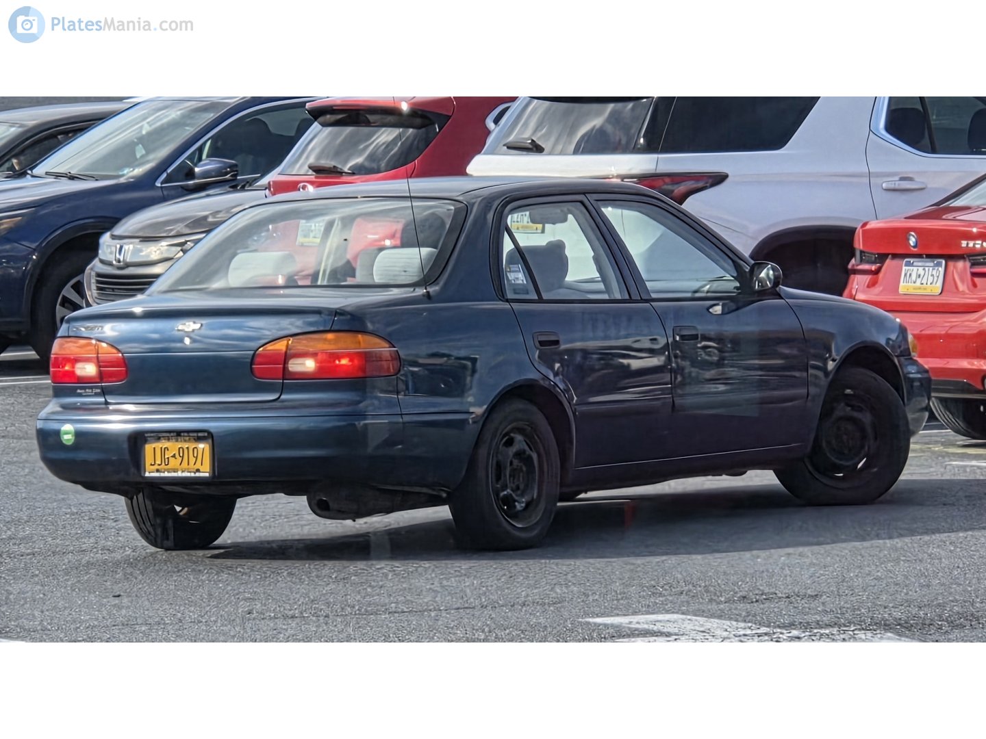 JJG-9197, Chevrolet Prizm 1st gen (E110; NA-market), 1997–2001