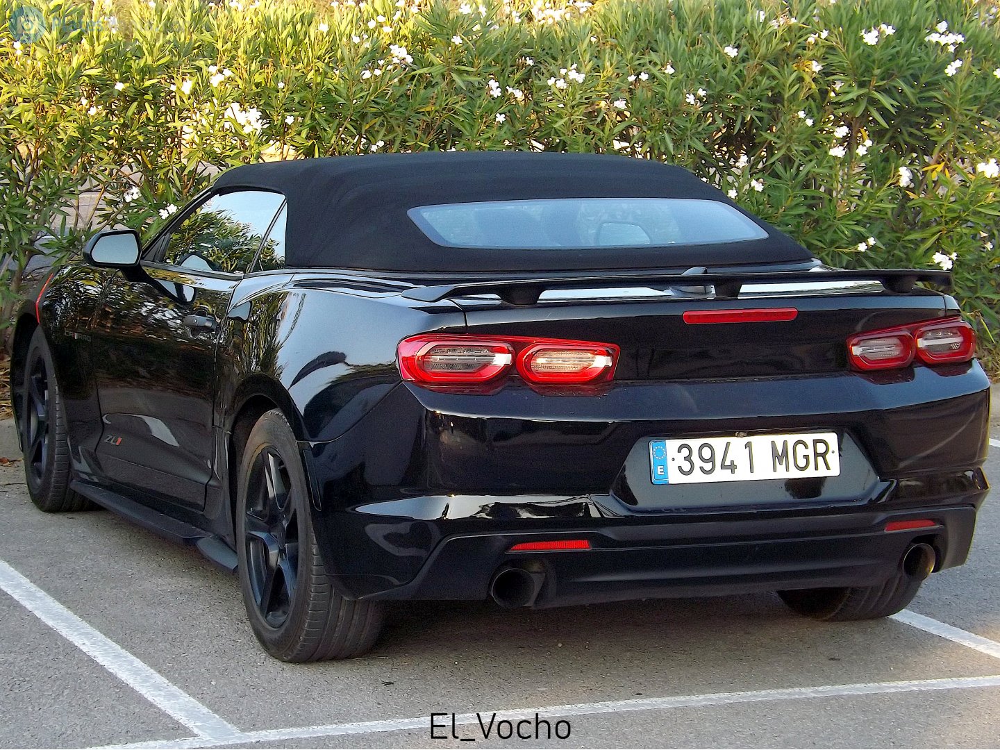 3941 MGR, Chevrolet Camaro 6th gen Convertible (Alpha I), facelift, 2018–2024