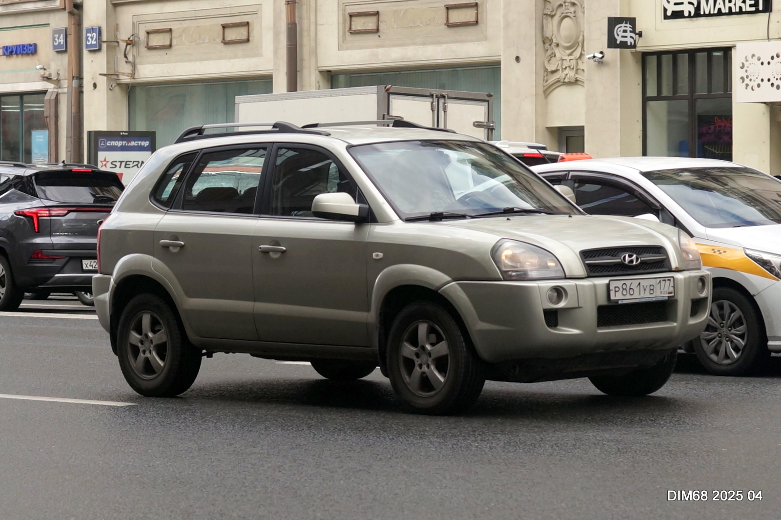 р 861 ув 177, Hyundai Tucson 1st gen (JM), 2004–2010 (–2018 for BR-market)