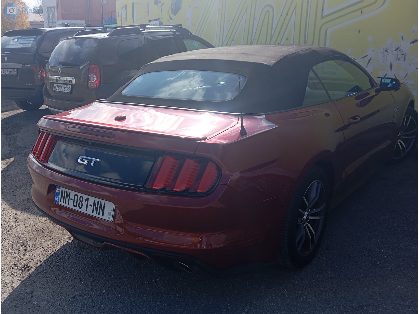 NM-081-NN, Ford Mustang 6th gen 2-door Convertible (S550), 2014–2017