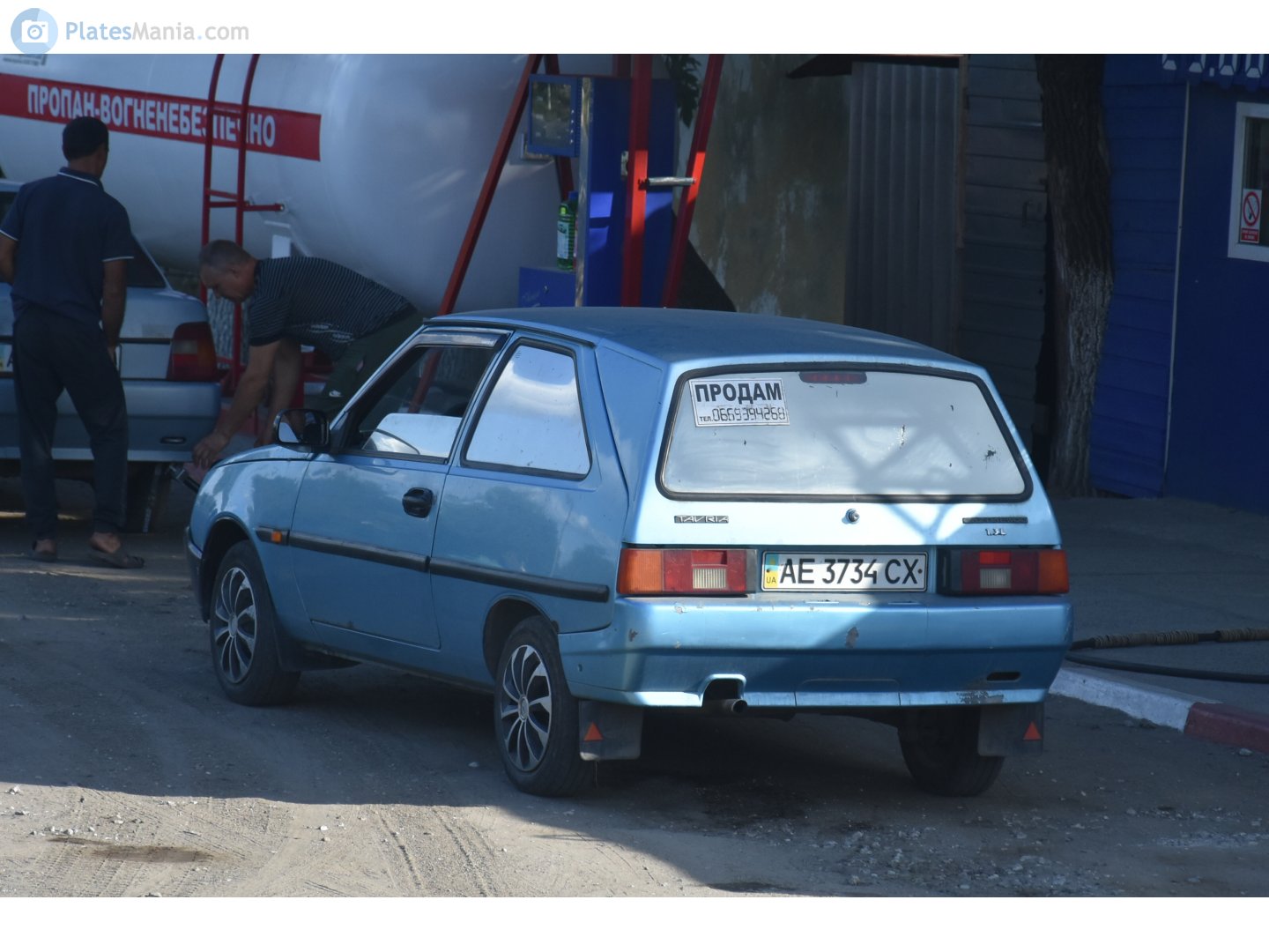 AE 3734 CX, ZAZ 1102 11024 Таврия (Tavria) Wagon, 1991–2007