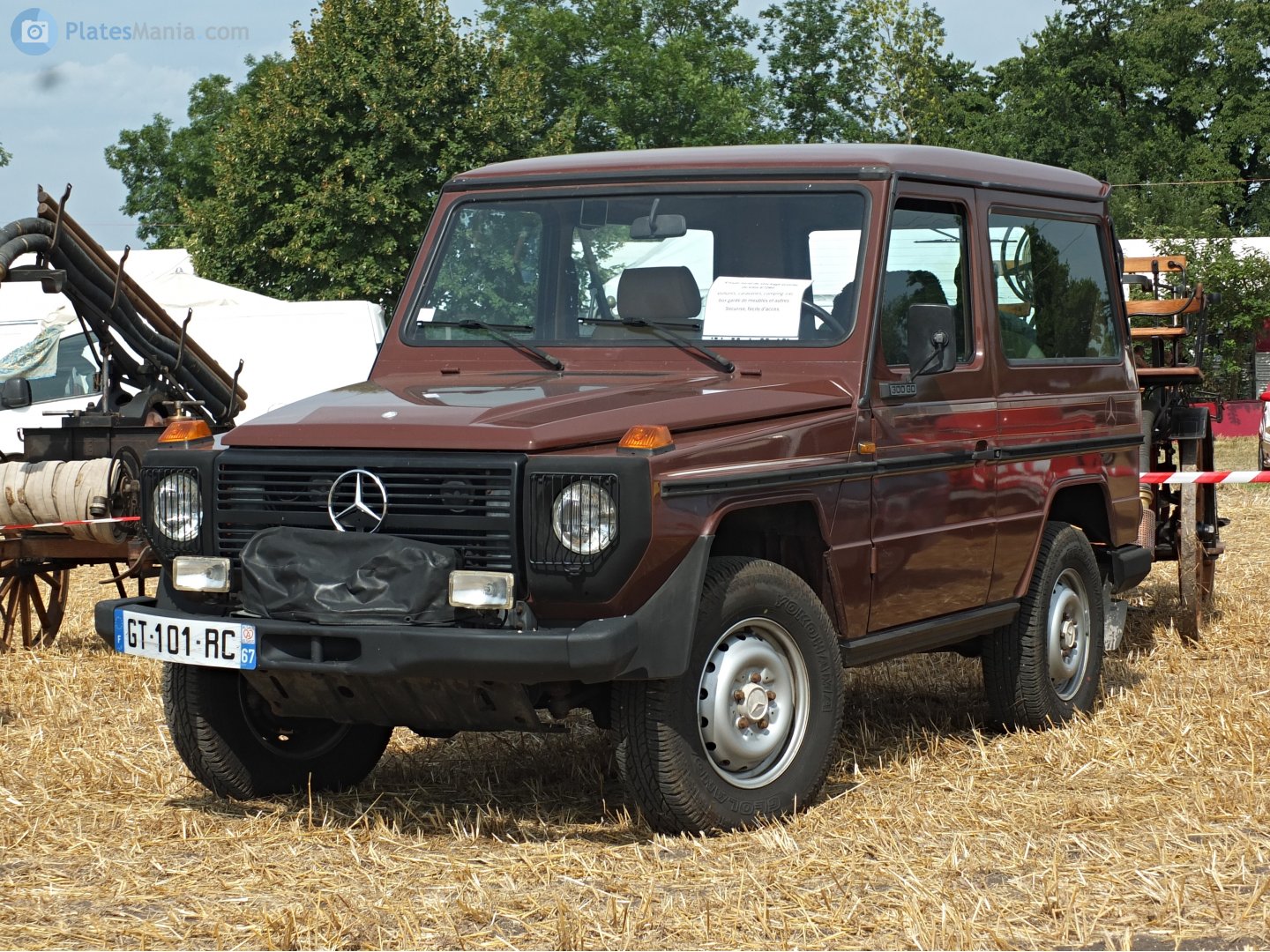 GT-101-RC, Mercedes-Benz G-Klasse 1st gen 3-door SUV (W460/W461; Utility-spec), 1979–2001