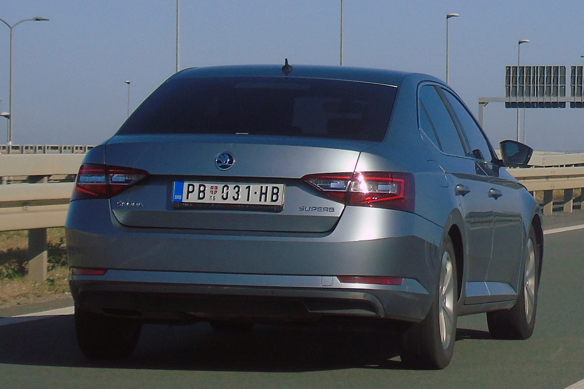 PB 031-HB, Skoda Superb 3rd gen Liftback (B8/3V3), 2015–2019