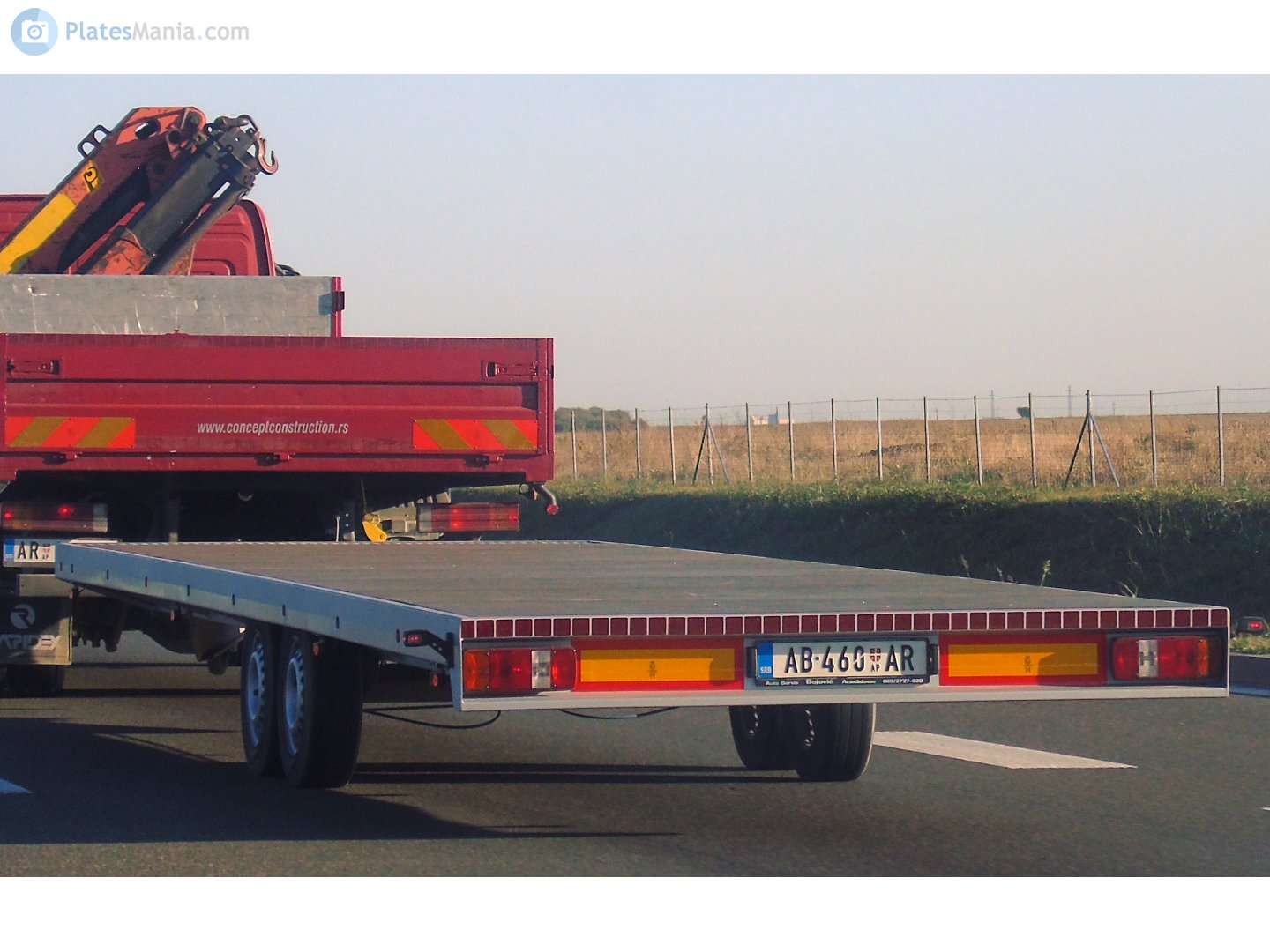 AB-460 AR, Remorques 