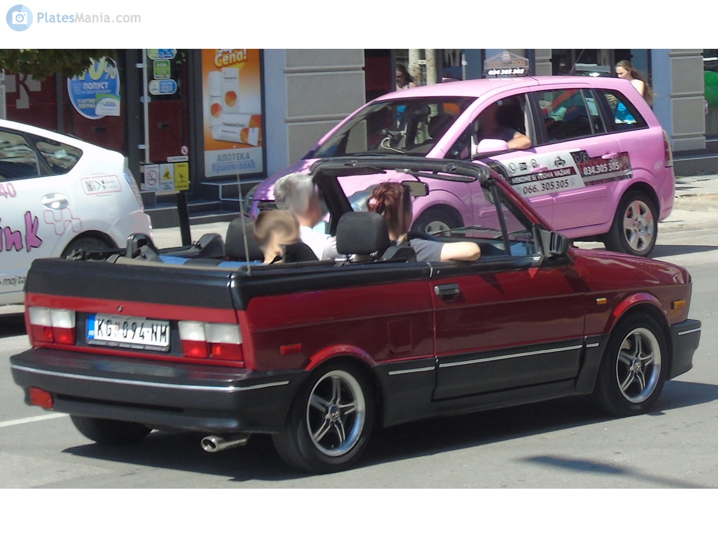KG 094-NM, Zastava Yugo Cabrio, 1988–2004