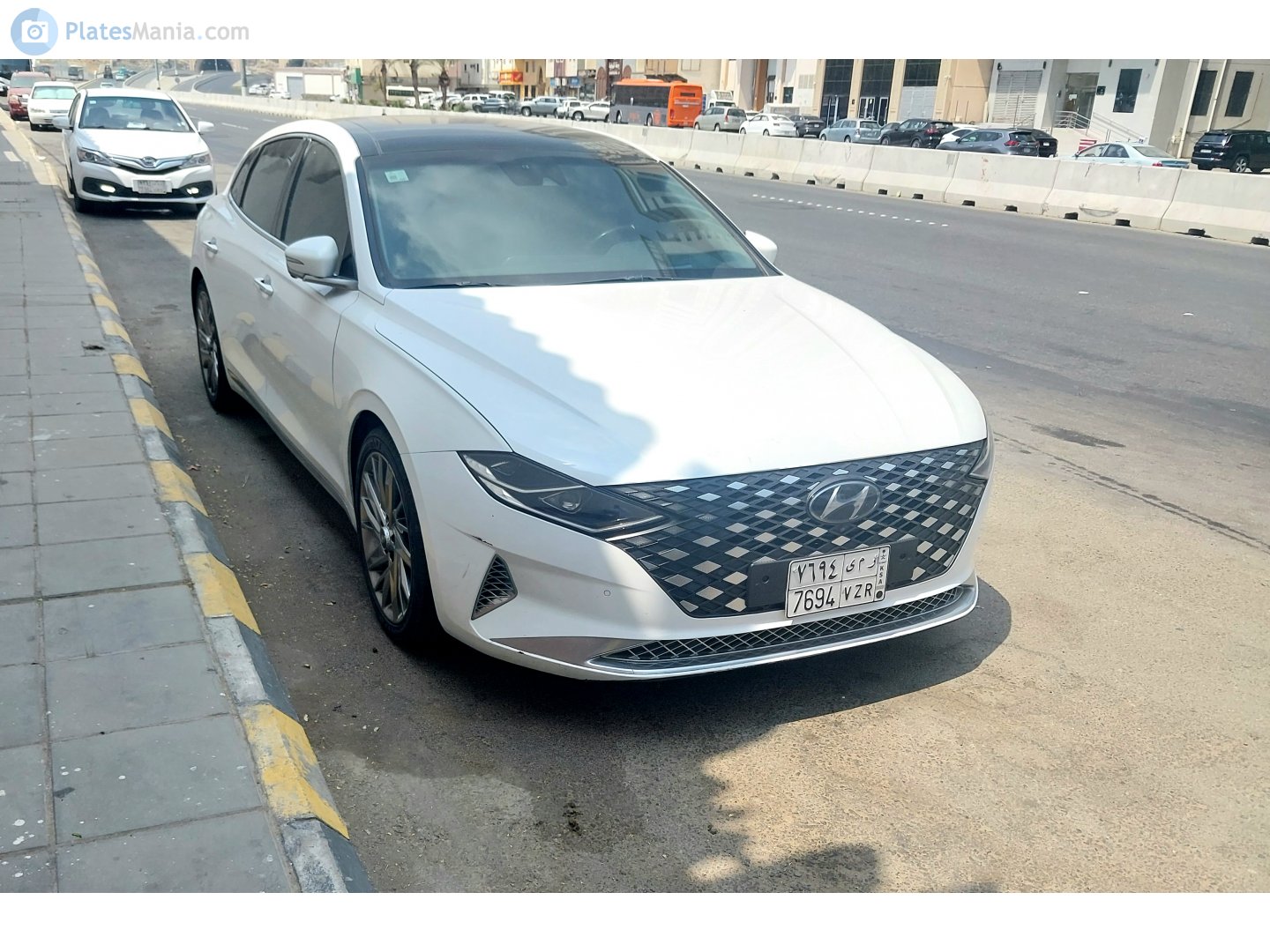 7694 VZR, Hyundai Grandeur 6th gen (IG), facelift, 2019­–2022