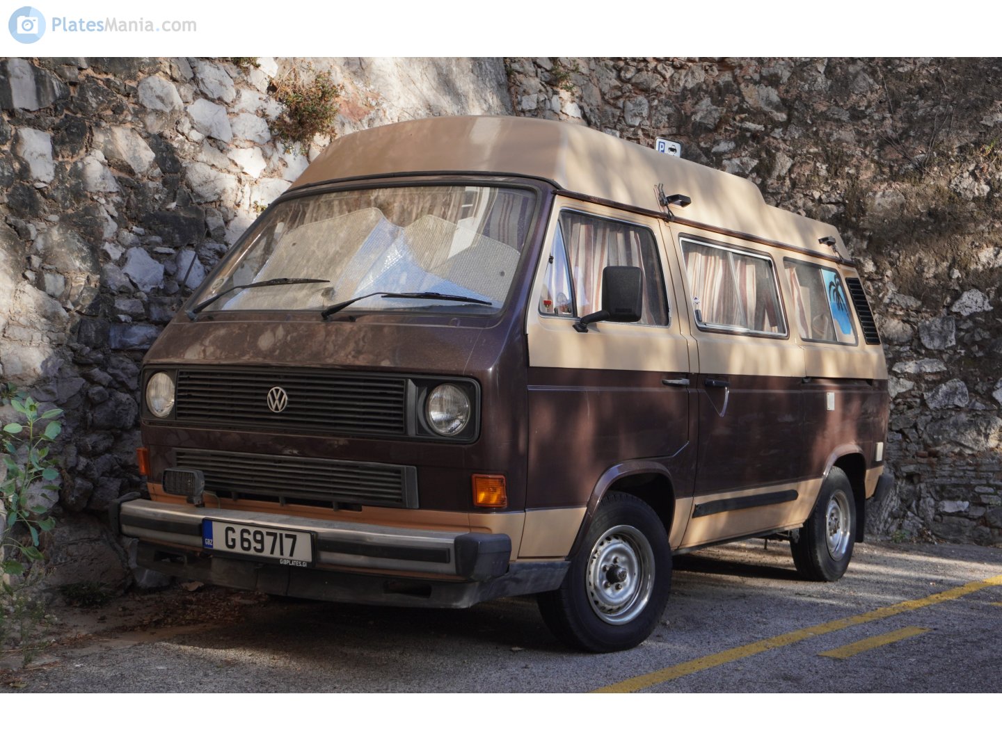 G 69717, Volkswagen Transporter 3rd gen Van (T3), 1979–1992