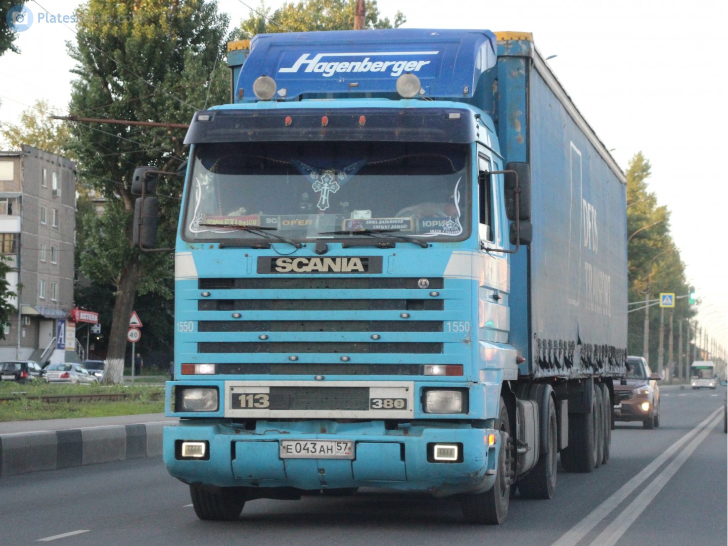 е 043 ан 57, Scania III-Series 1st gen, facelift, 1991–1996