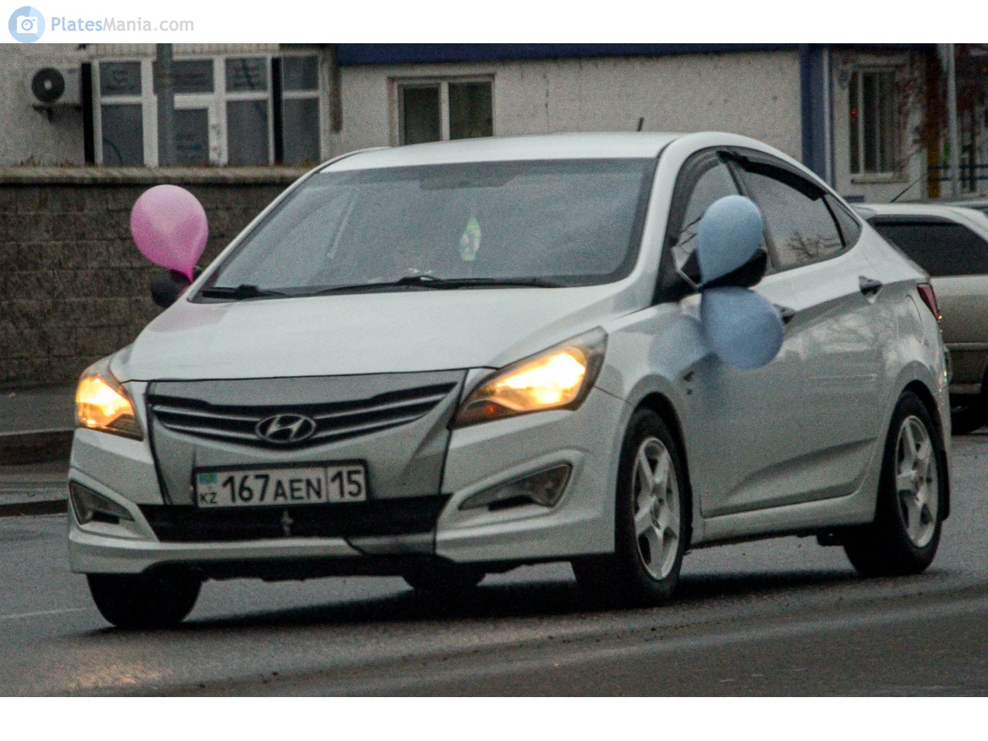 167 AEN 15, Hyundai Accent 4th gen Sedan (RB), facelift, 2014–2019