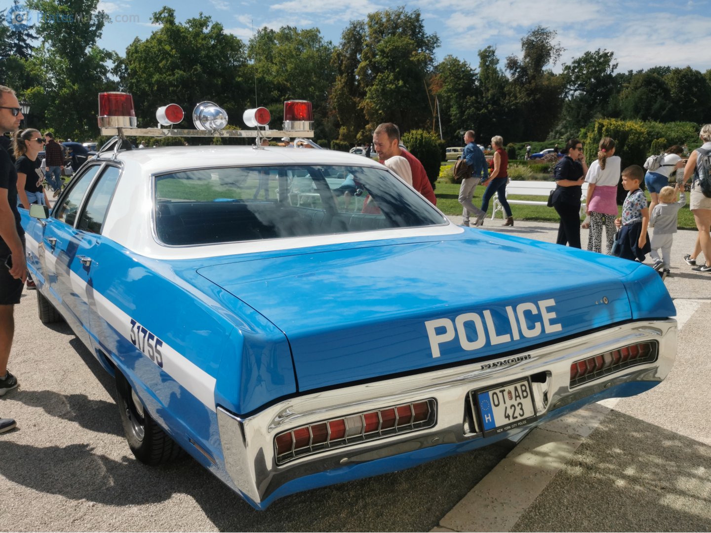 OT AB-423, Plymouth Fury 5th gen 1971 4-door Sedan (41; C-body), 2nd facelift, 1970–1971